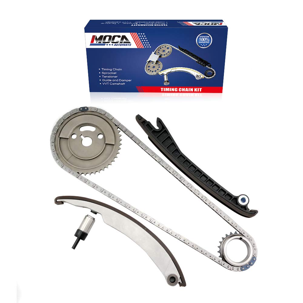 Moca Engine Timing Chain Kit Compatible With 2002-2008 For Mini Cooper 1.6L L4 Gas Sohc Naturally Aspirated