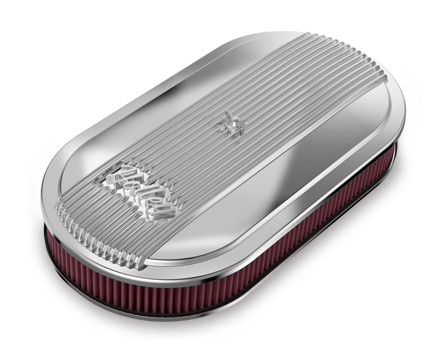 Holley 120-401: Oval Air Cleaner, Finned