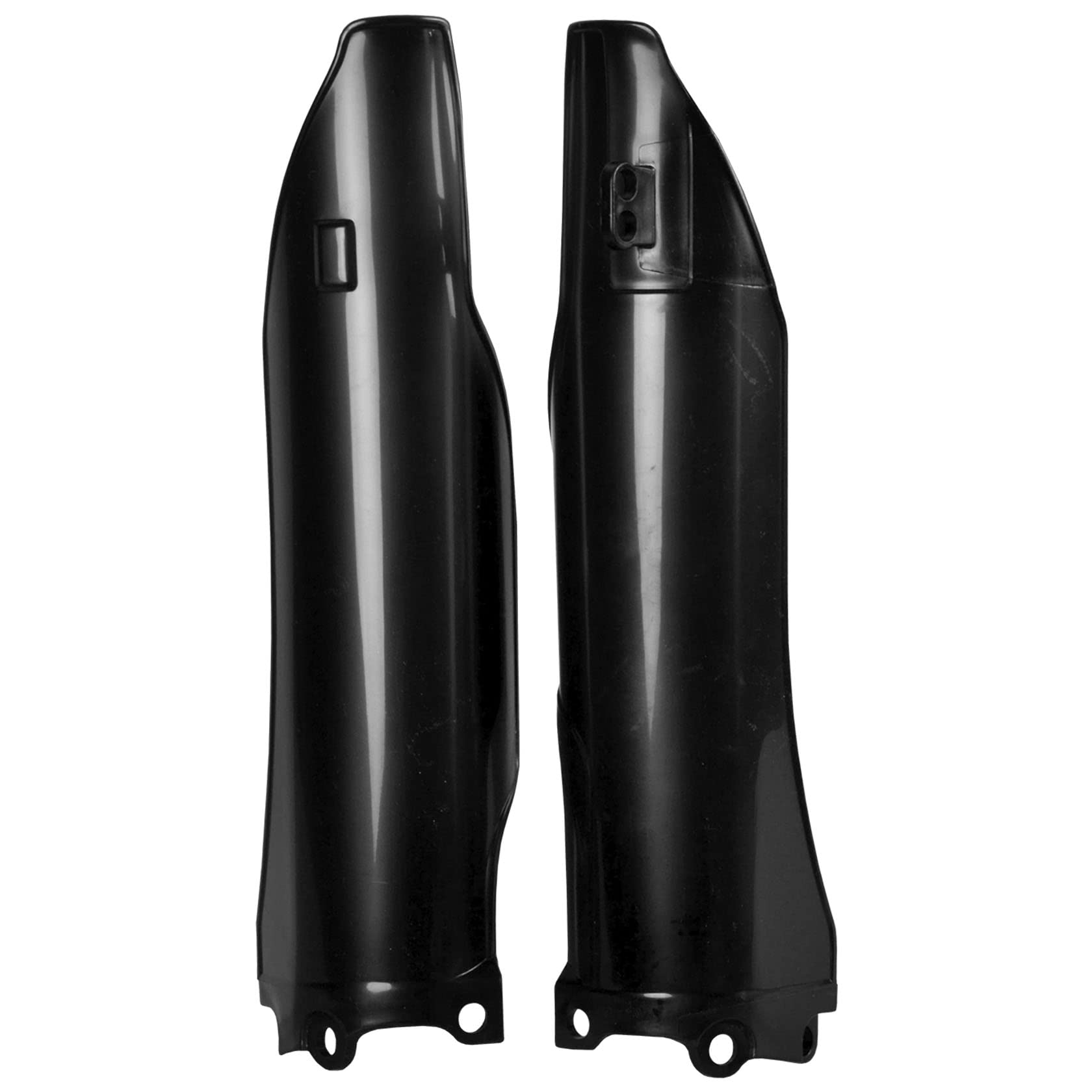 Polisport Fork Cover Set (Black) For 06-08 Kawasaki Kx250F