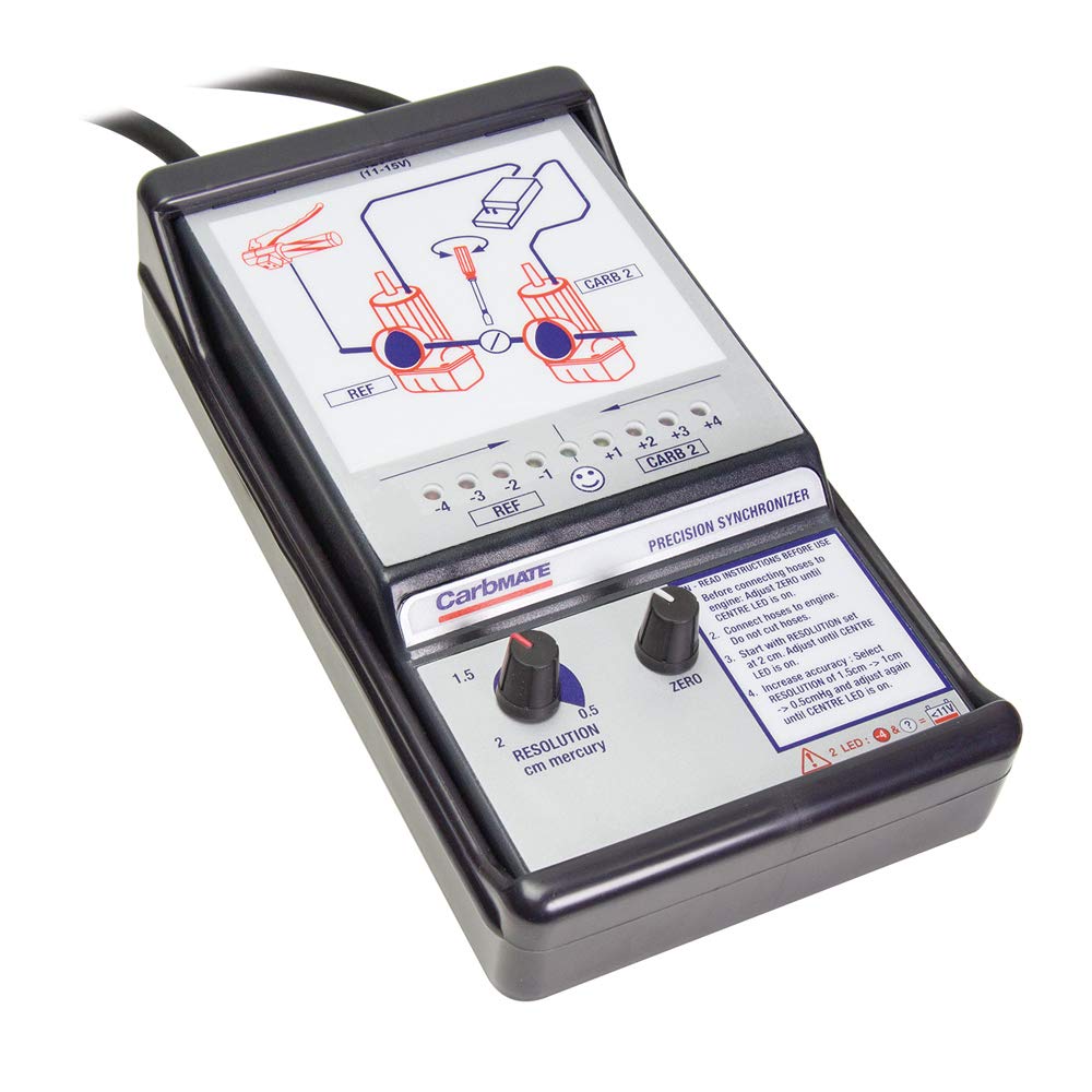 Tecmate Carbmate Ts-110 Carburetor/Fuel Injection Throttle Body Synchronizer