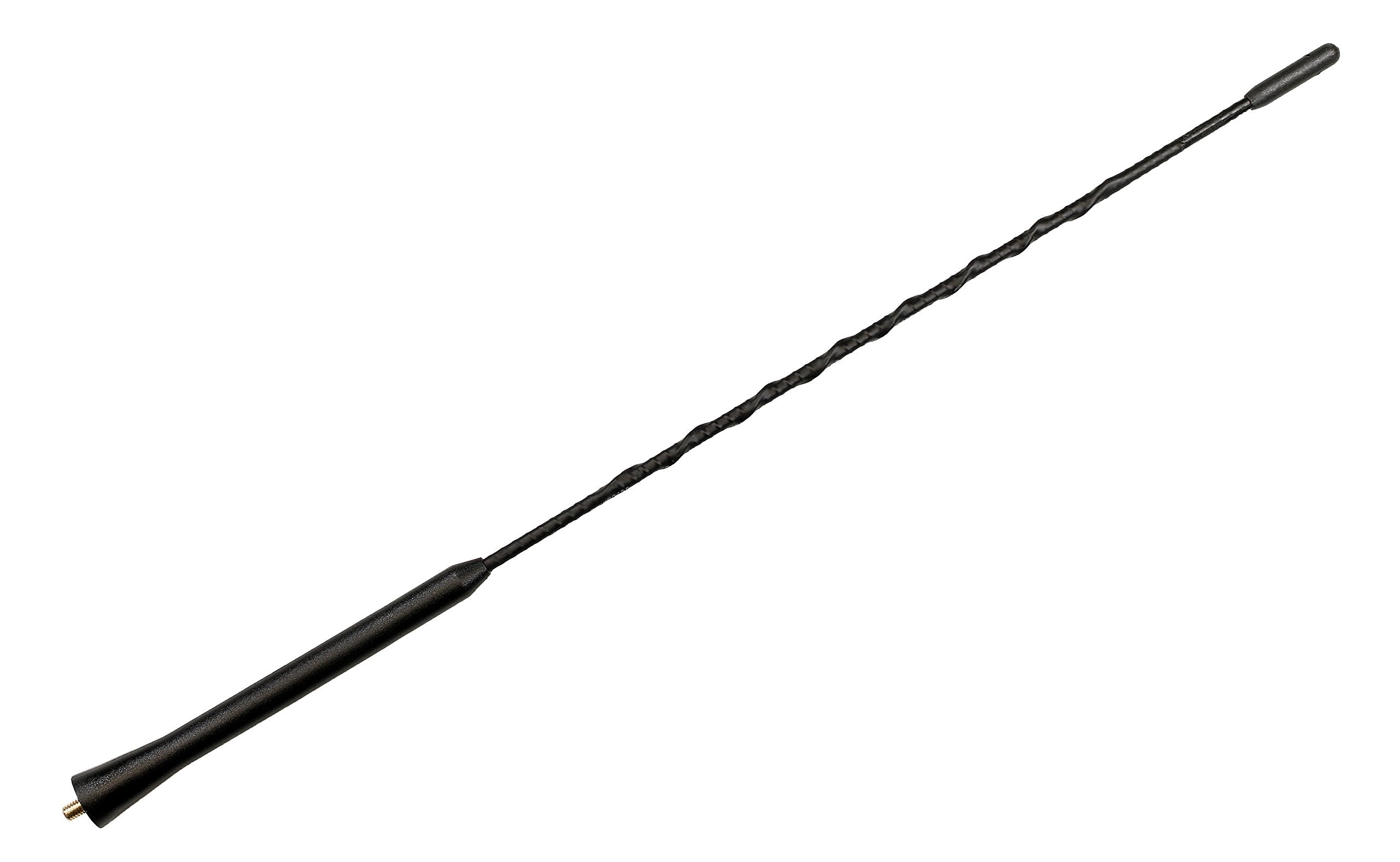 16 Inch Antenna For Acura, Buick, Bmw, Chevrolet, Chrysler, Dodge, Freightliner, Honda, Kia, Lexus, Mercedes, Mini, Mazda, Mitsubishi, Nissan, Pontiac, Saturn, Saab, Scion, Toyota, Volvo, Volkswagen