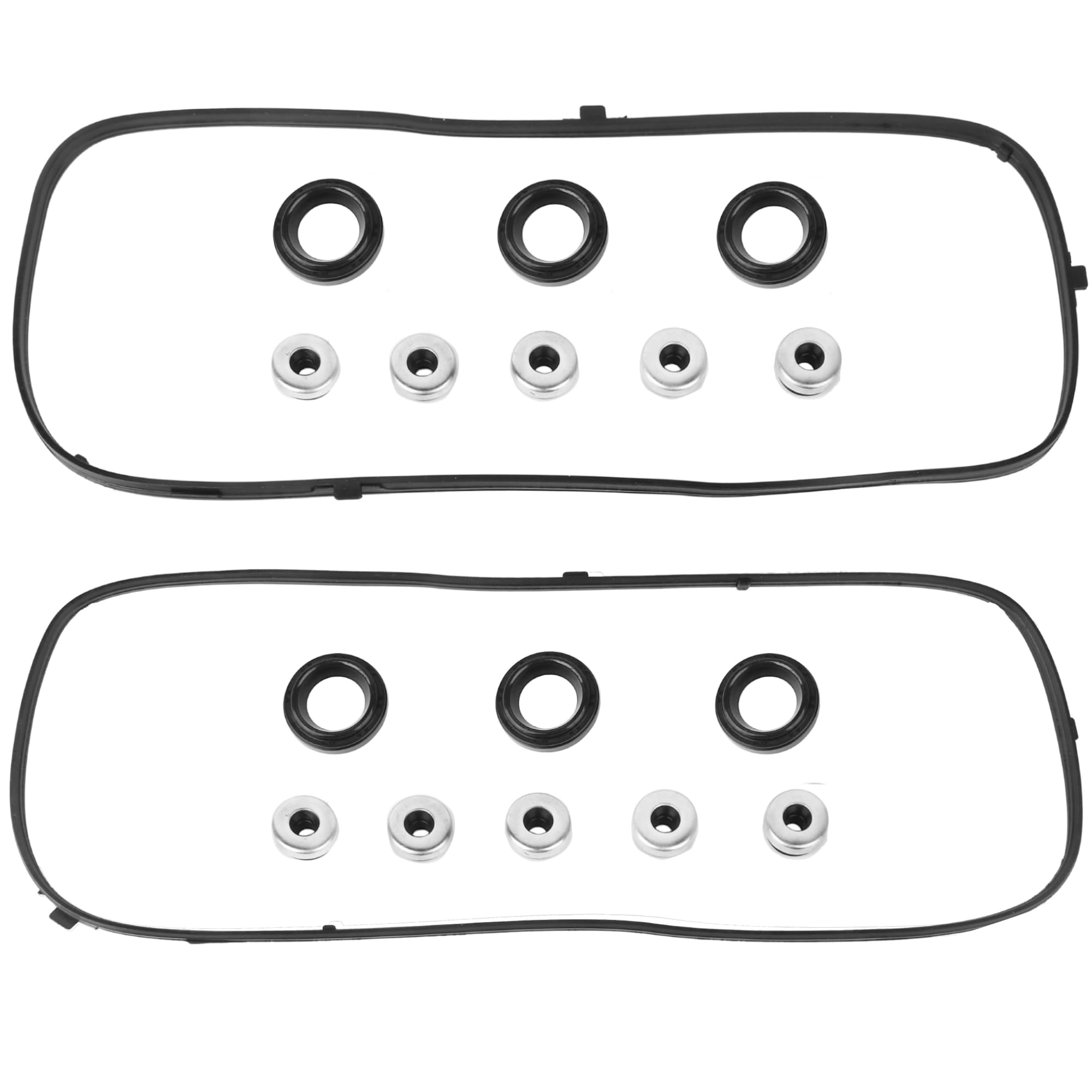 Vs50607R Engine Valve Cover Gasket Set For 2003-2008 Honda Accord Pilot Ridgeline & Acura Mdx Rltl & Saturn Vue 3.0L 3.2L 3.5L 3.7L, 2003 2004 2005 2006 2007 2008 2009 2010
