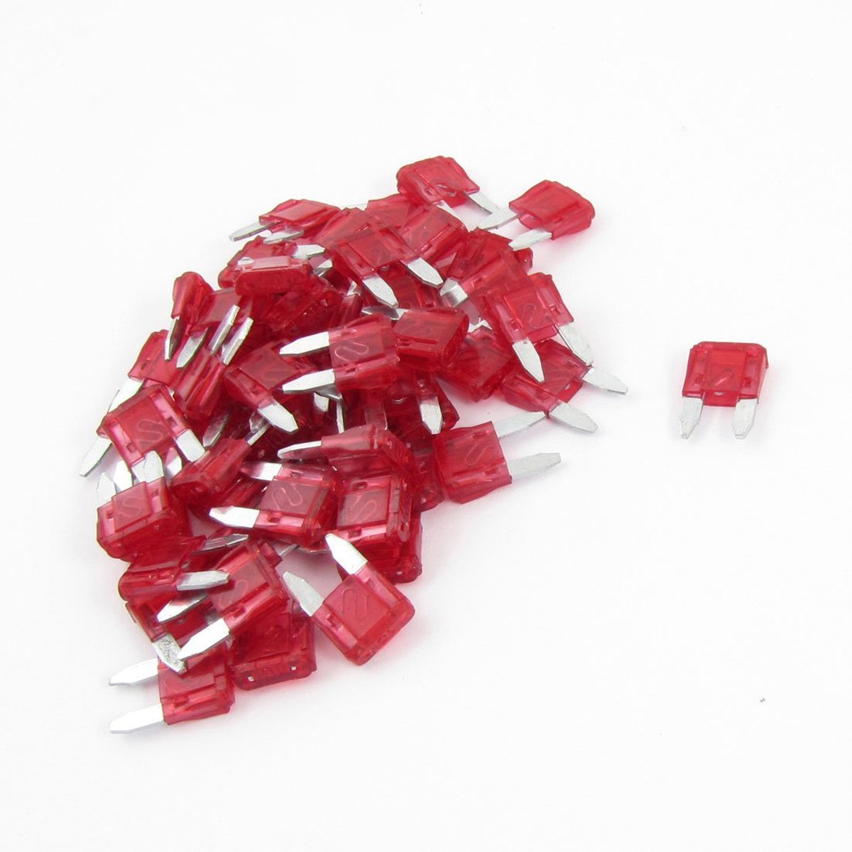 Yxq 60Pcs 10A 10 Amp Automotive Mini Blade Fuses Red For Car