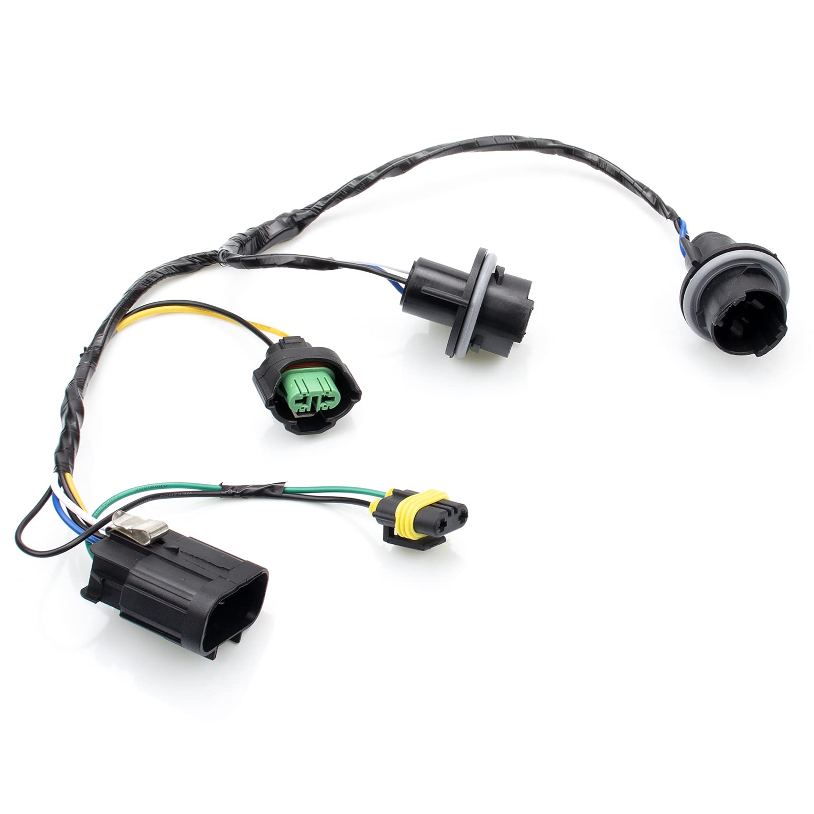 Hoput Silverado Headlight Wiring Harness, 645-745 645745 645 745 15841609 25962806 Headlight Wire Harness Compatible With 2008 2009 2010 2011 2012 2013 2014 Silverado 1500 2500Hd 3500Hd