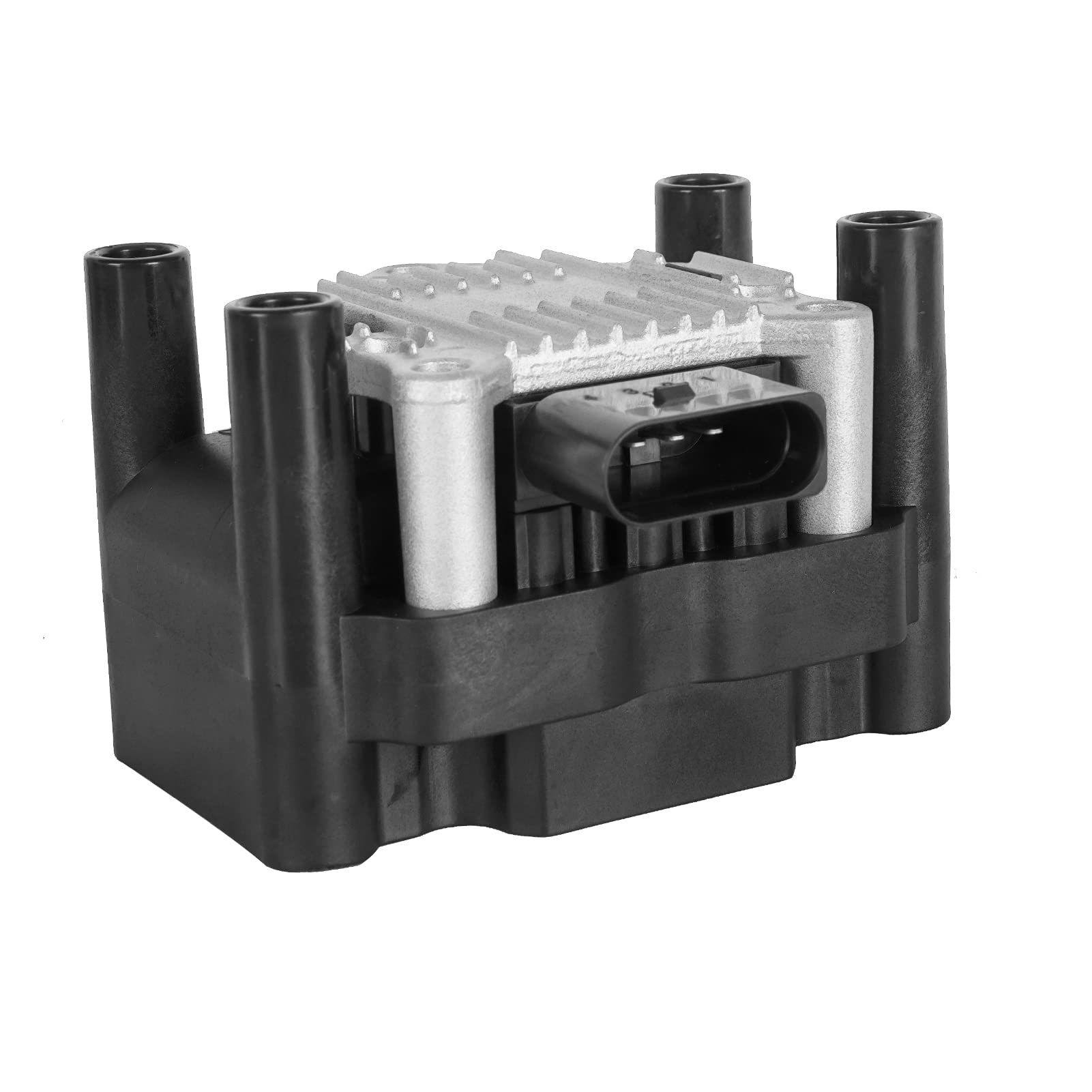 Ignition Coils For Vw Volkswagen Jetta Beetle Golf Seat Ibiza Cordoba 1998 1999 2000 2001 2002 2003 2004 2005 2006 2007 2008 2009 2010 2011 2012 2013 2014 Coil Packs 1.8 2.0 L4 Replaces# Uf277 C1319