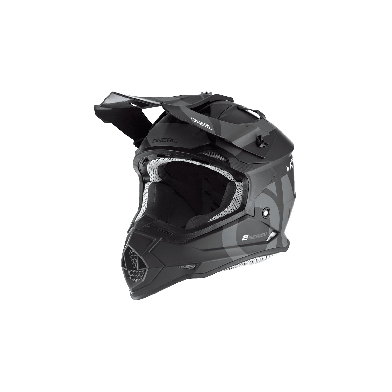 Oneal 2021 2 Series Slick Helmet - Black/Grey - X-Large