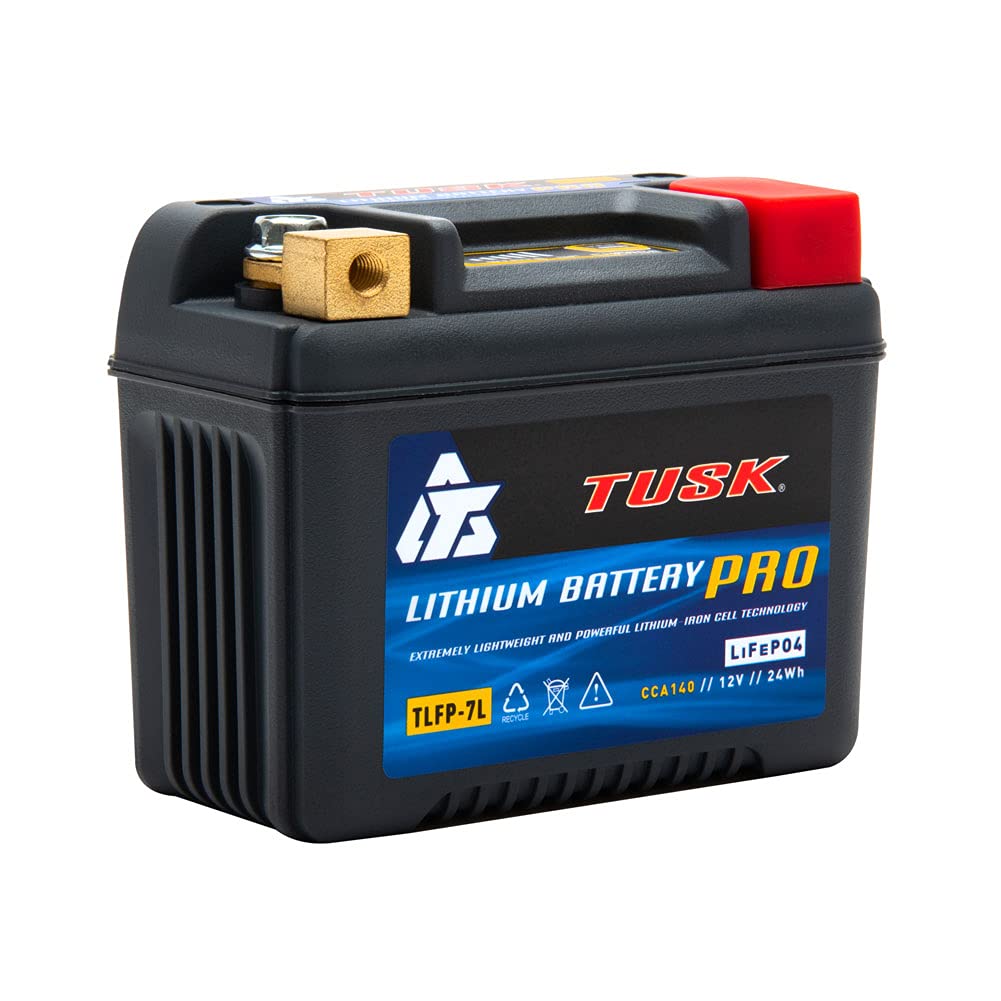 Tusk Lithium Pro Battery Tlfp-7L For Honda Crf250L 2013-2016
