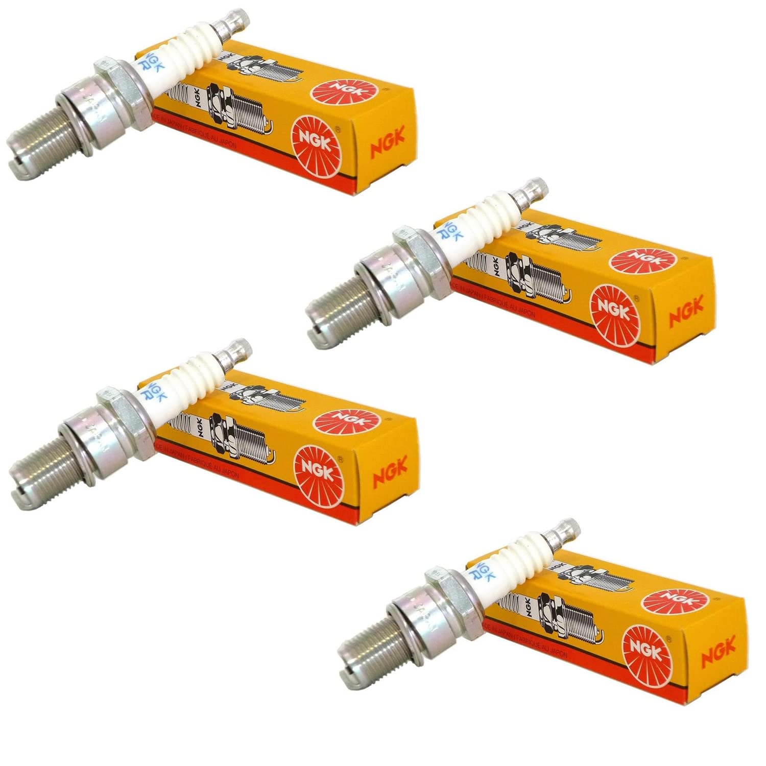 New 4 Pack Ngk Bpmr7A Spark Plug For Chainsaws 350 455 445 028 __#Praytersparts
