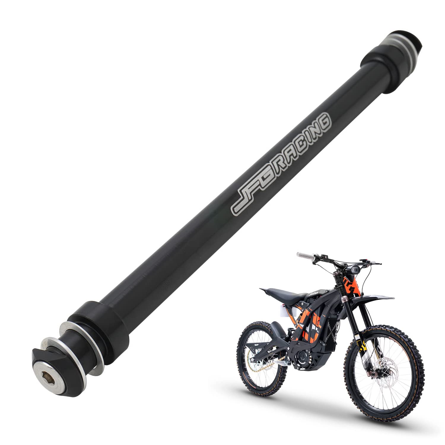 Jfg Racing Sur Ron Foot Pegs Support Brace 7075 Aluminum For Sur Ron Surron Light Bee X/S Segway X260 X160 Electric Bike Ebike Black