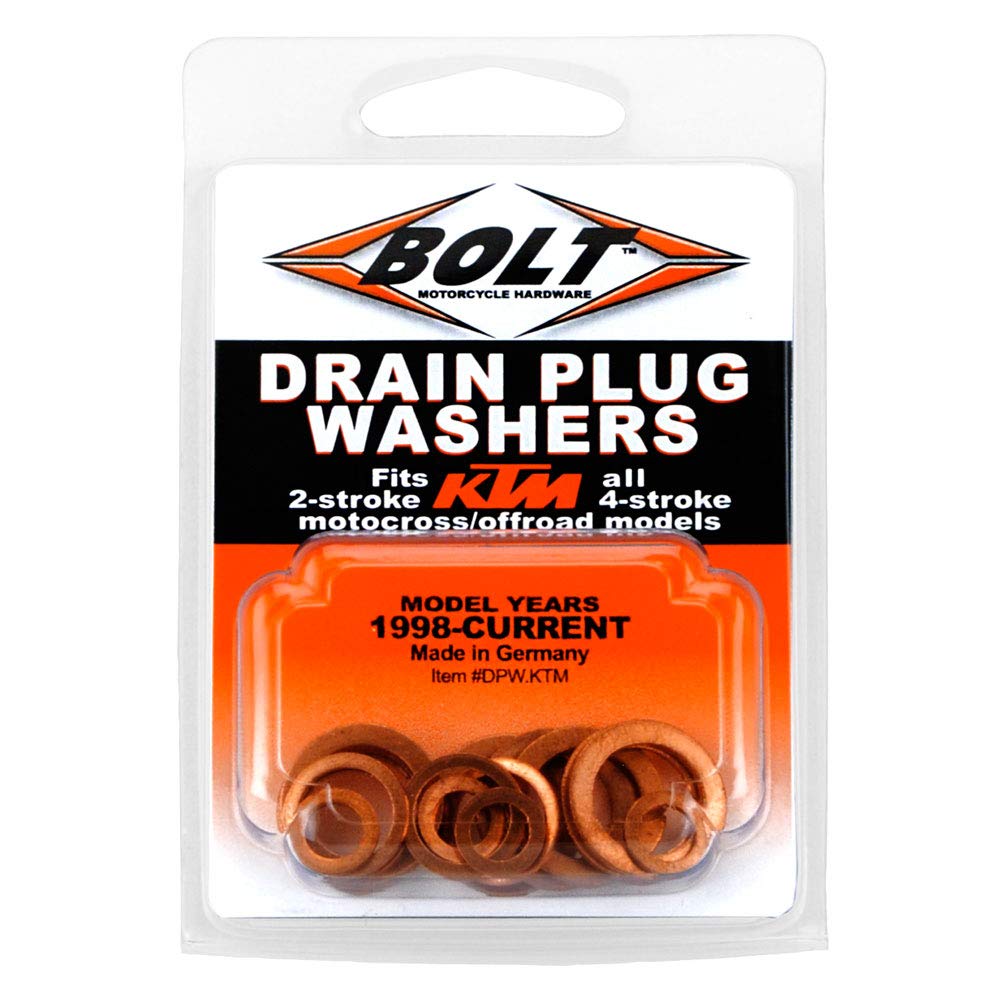 Bolt Dpw.Ktm Drain Plug Washers 2/4 Stroke Models For Ktm