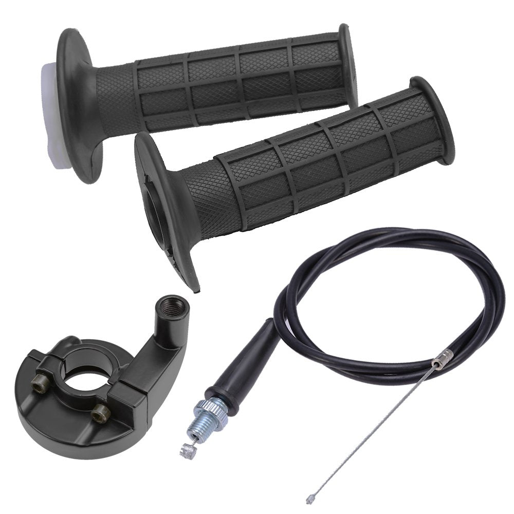 Zreneyfex H01012 Throttle Cable Grip Casing Set For Kawasaki Kx 60 65 80 85 100 125 250 Klx110 1974-2012
