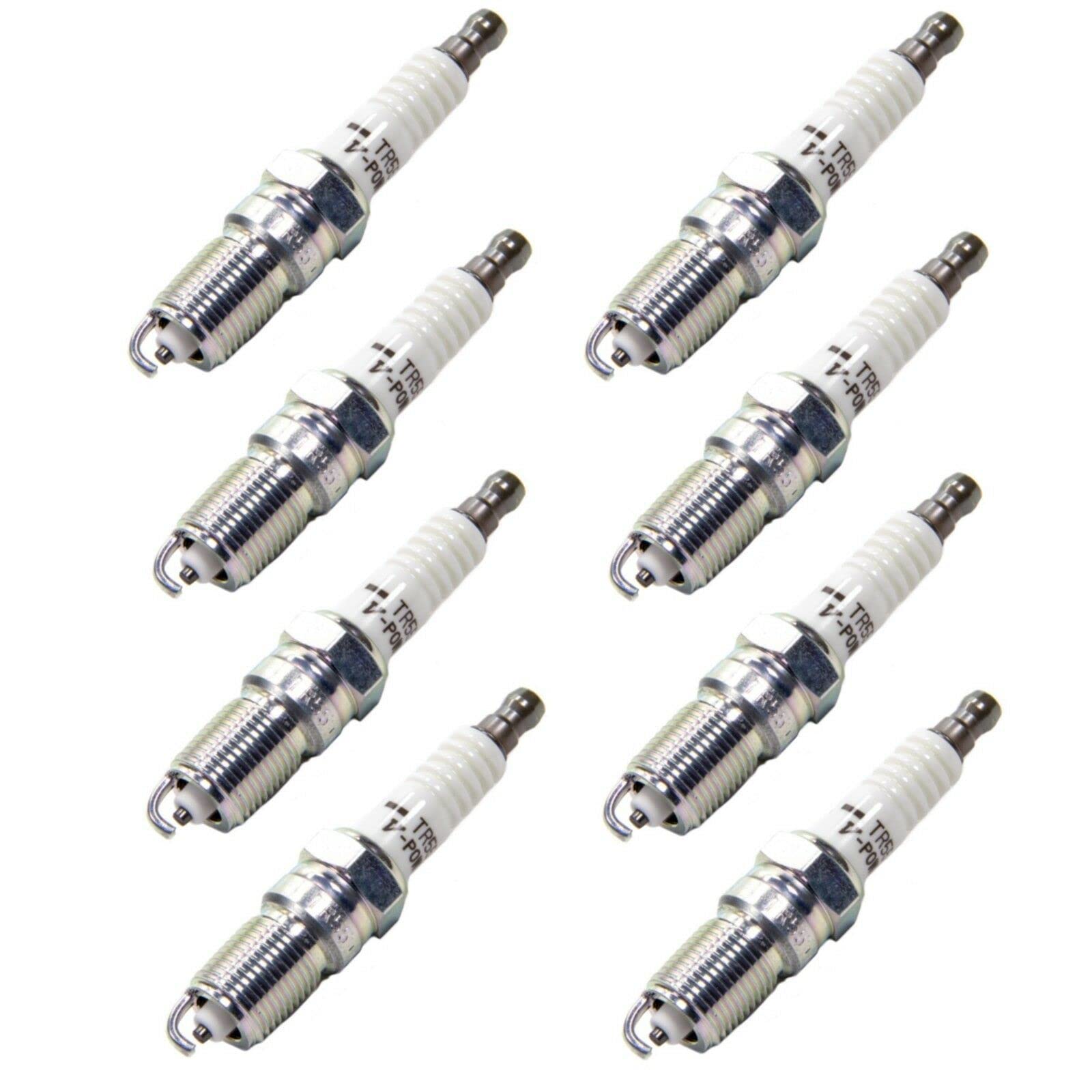 Ngk 3951 Pack Of 8 Motorcycle Copper Spark Plugs (Tr55)