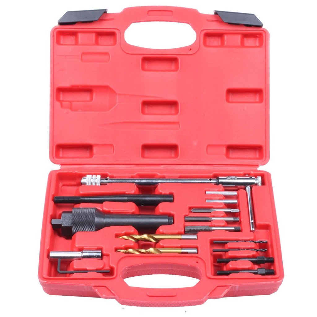 Alltooetools 16Pcs Glow Plug Removal Remover Tool Kit 8Mm 10Mm