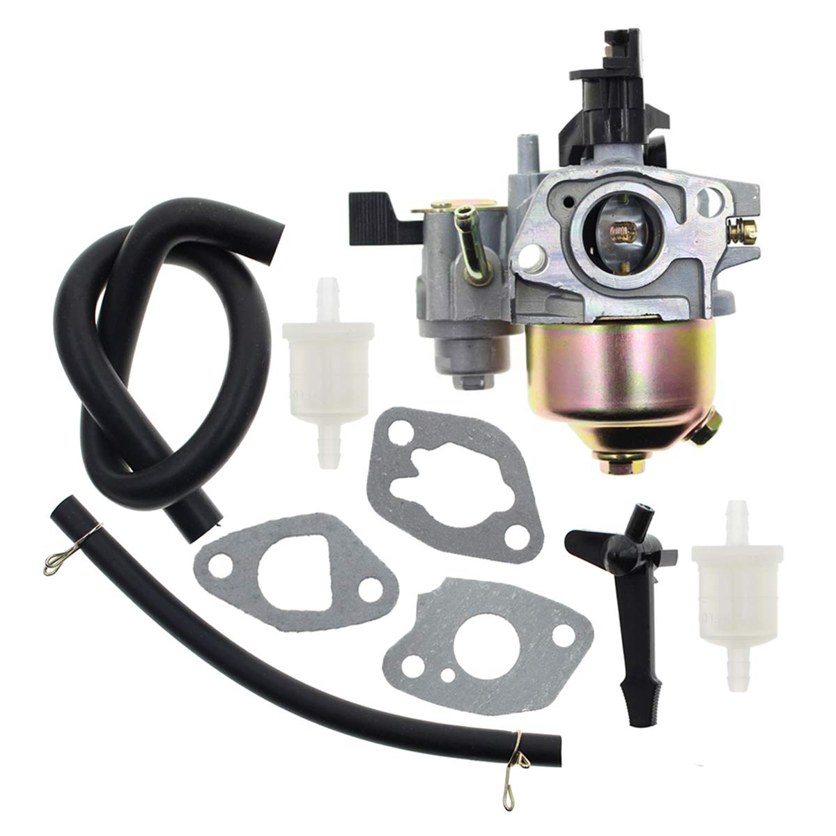 Autokay 13624001 Carburetor Carb Assy For Trailmaster Mid Xrs Xrx 168Cc 196Cc 5.5 6.5 Hp Motors Go Kart Buggy Lct Cmxx 136Cc Gasoline Engine For Manual 208Cc 2019 And Newer Models