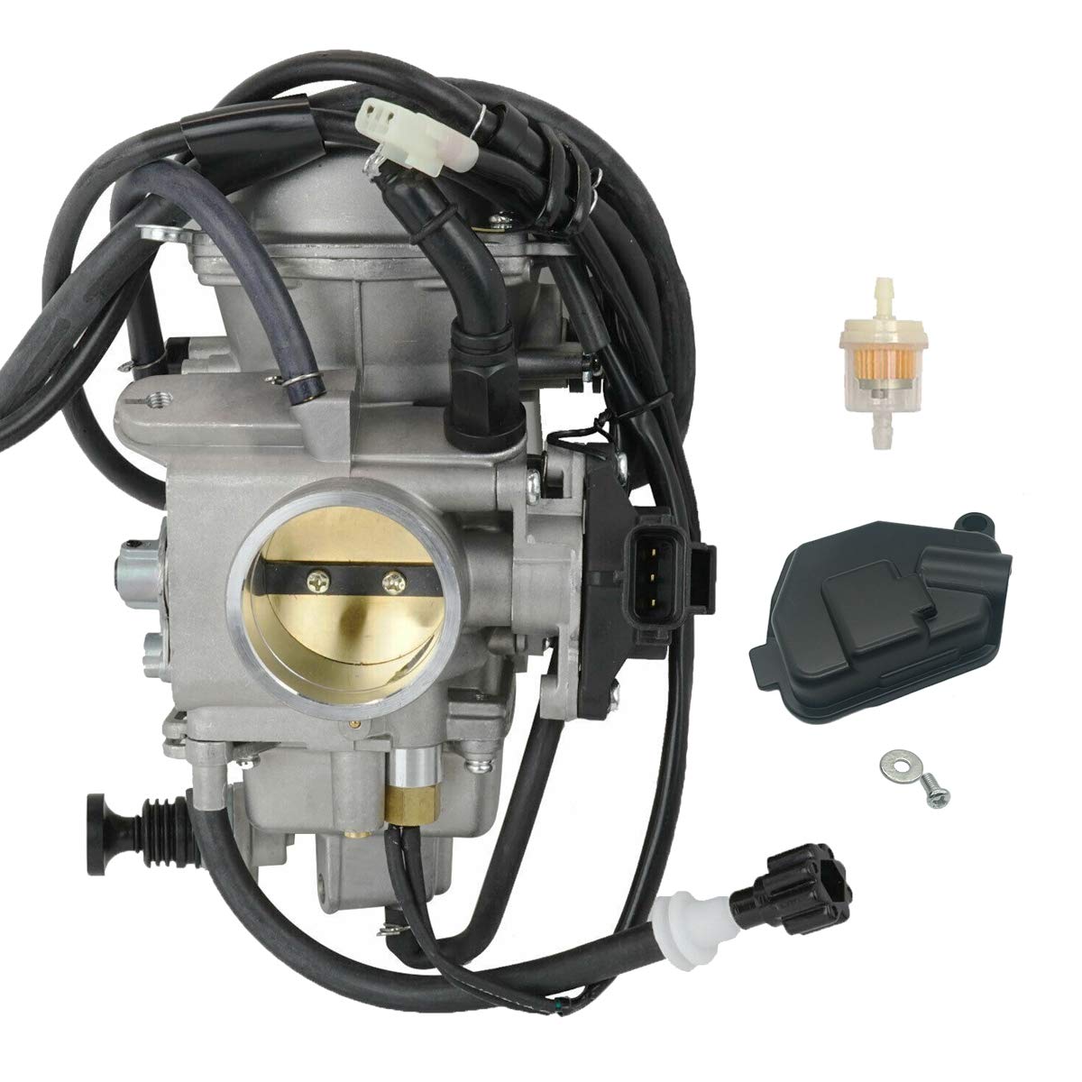 Ytls Trx650 Carburetor Replacement For 2003 2004 2005 Honda Trx650 Trx 650 Trx650Fa Trx650Fga 4X4 Rincon Atv Replaces Oe # 16100-Hn8-013