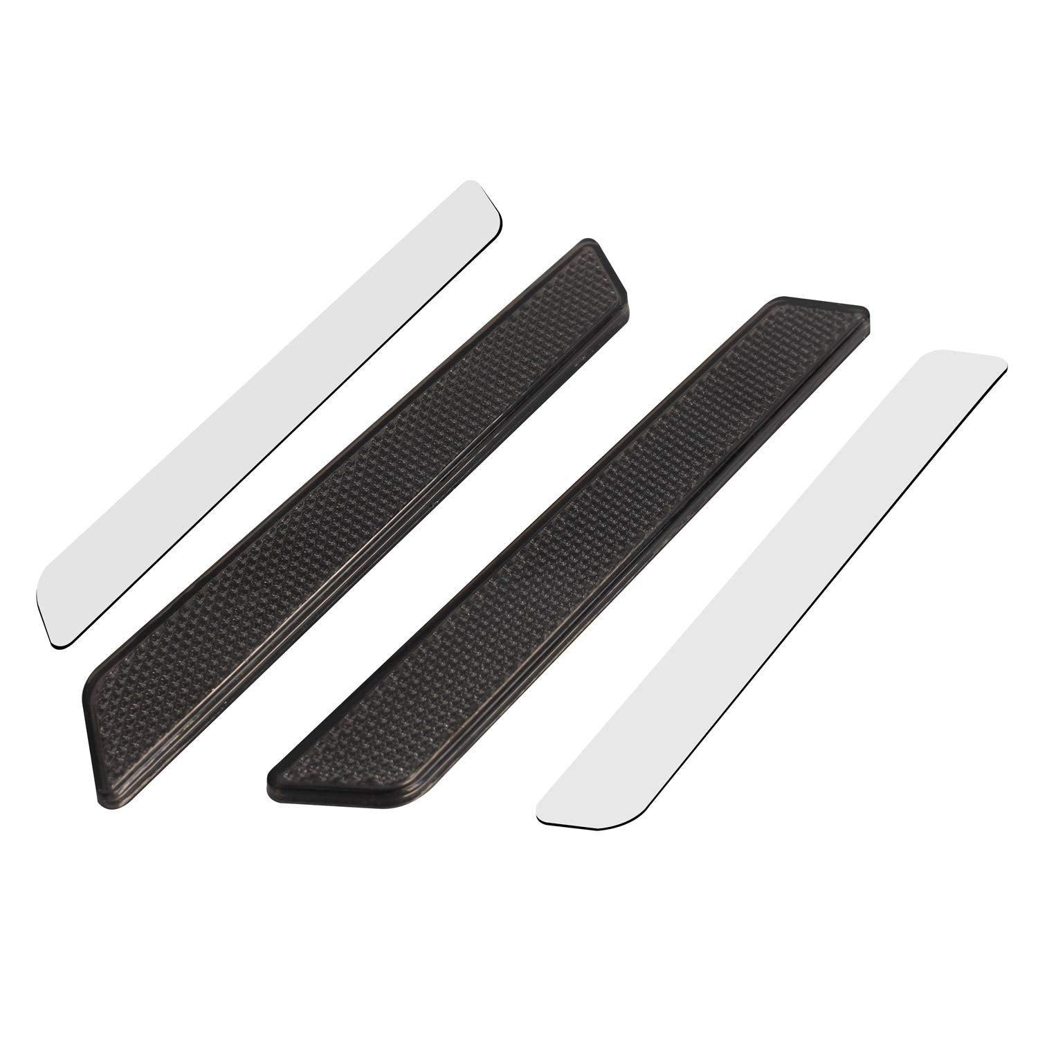 Nthreeauto Black Saddle Bag Reflector Inserts Latch Covers Compatible With 2014-2020 Harley Touring Model,Flt, Flht Road King,Road Glide,Street Glide