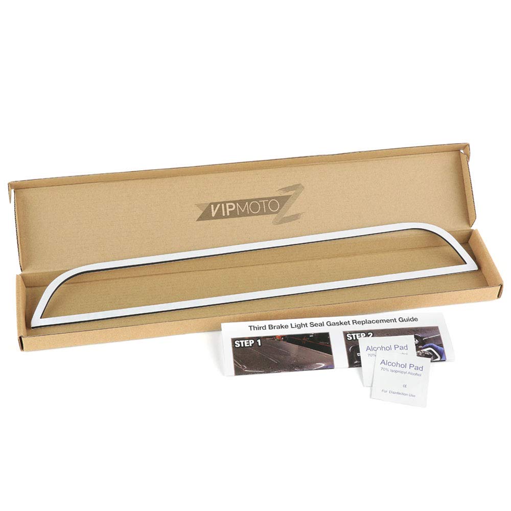 Vipmotoz Third Brake Light Stop Lamp Seal Gasket For Ford F150 F250 F350 F450 Super Duty Ranger Maverick Pickup - Upgrade 4Mm Thickness Seal Replacement Foam, Double Side Ultra Strong Adhesive