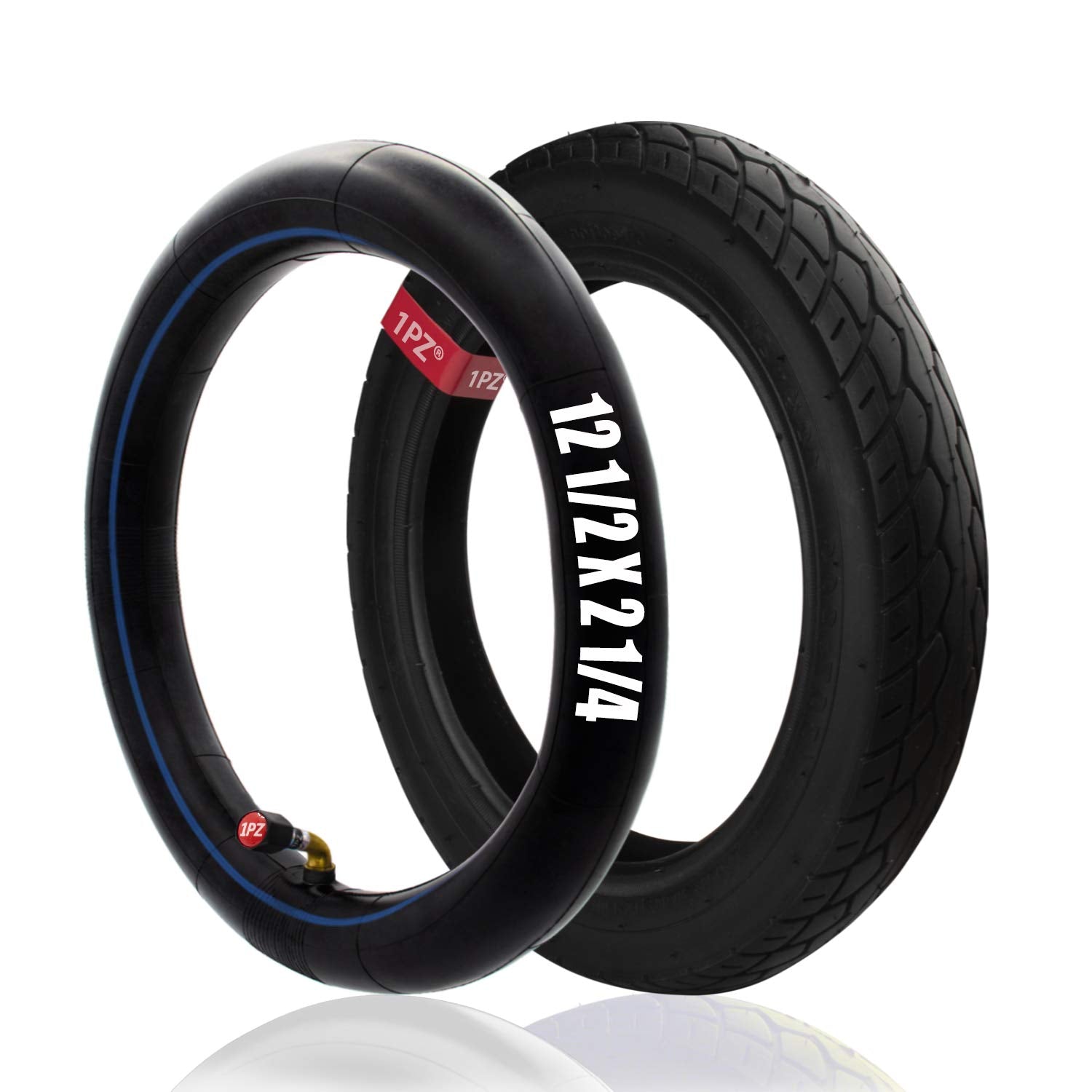 1Pz Er5-T02 Set Of 12-1/2'X2-1/4' (12.5 X 2.25) Tire & Inner Tube For Razor Pocket Mod Bella Betty Bistro Daisy Hannah Sweet Pea Currie Schwinn Gt Izip Ezip Gas Mx125 Dirt Rocket Electric Scooter Bike