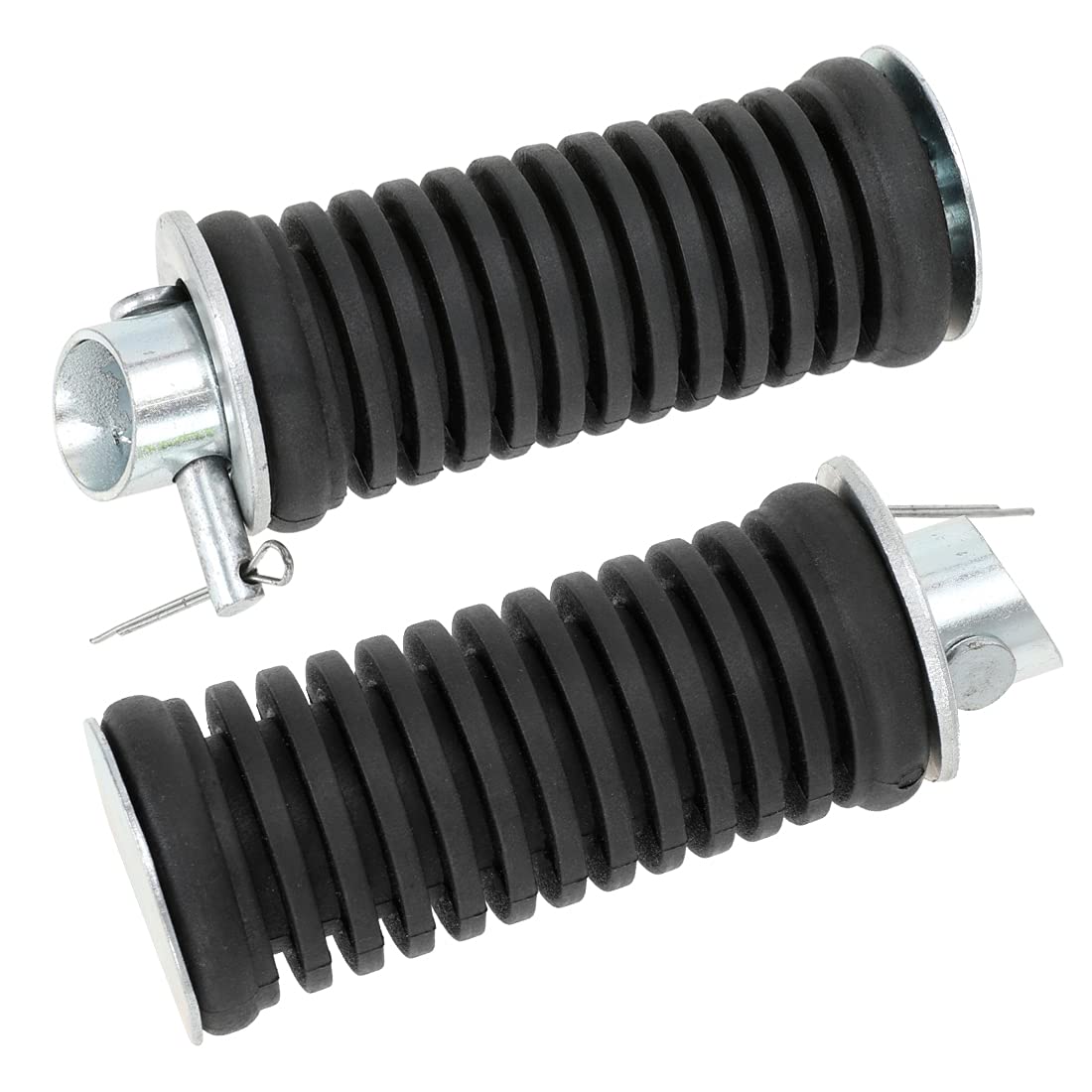 Fvrito Footpegs Foot Rest Pedal For 196Cc 6.5Hp Hensim Trailmaster Baja Heat Warrior Mb200 Tomberlin Firehawk Falcon 200 Mini Bike Motorsports 2 Pack