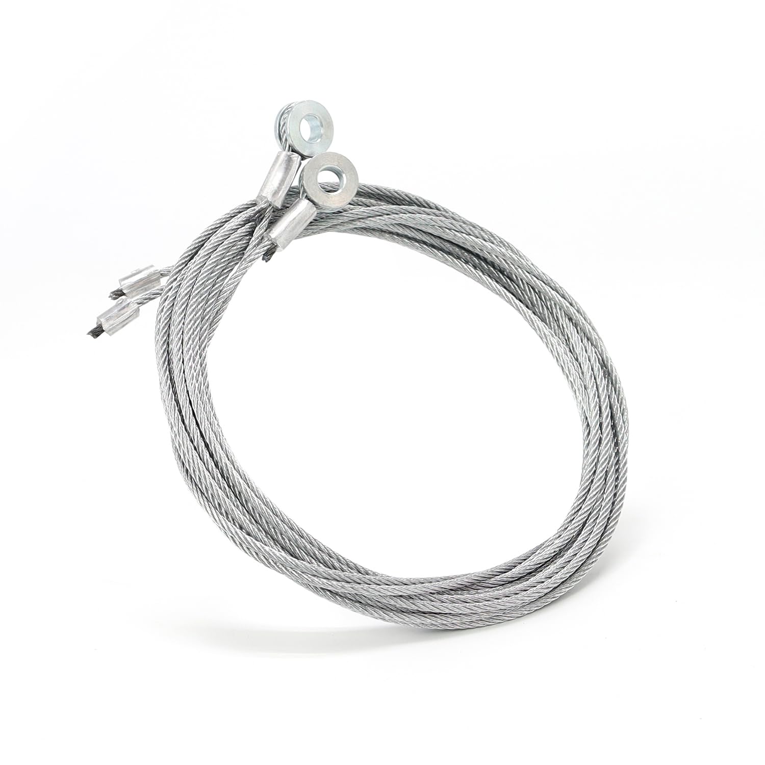 Scottchen Pro 150'(12.5Ft) Enclosed Trailer Replacement Cable Wire, Enclosed Cargo Trailer Ramp Door 12.5’, Steel Rear Ramp Door Wires For Loading Ramps-2 Pack