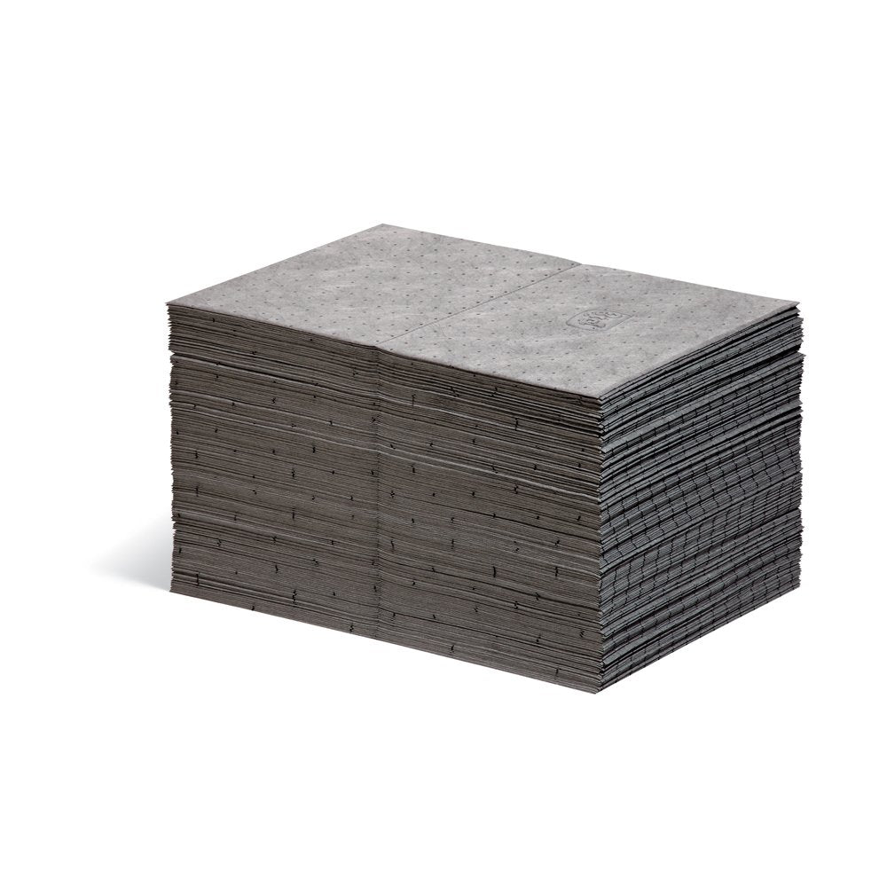 Pig Mat Pads | Lightweight Absorbent Mats | 14-Ounce Absorbency | Absorbs Oil, Water & More | 15' X 20' | 200 Pig Mats | Mat204