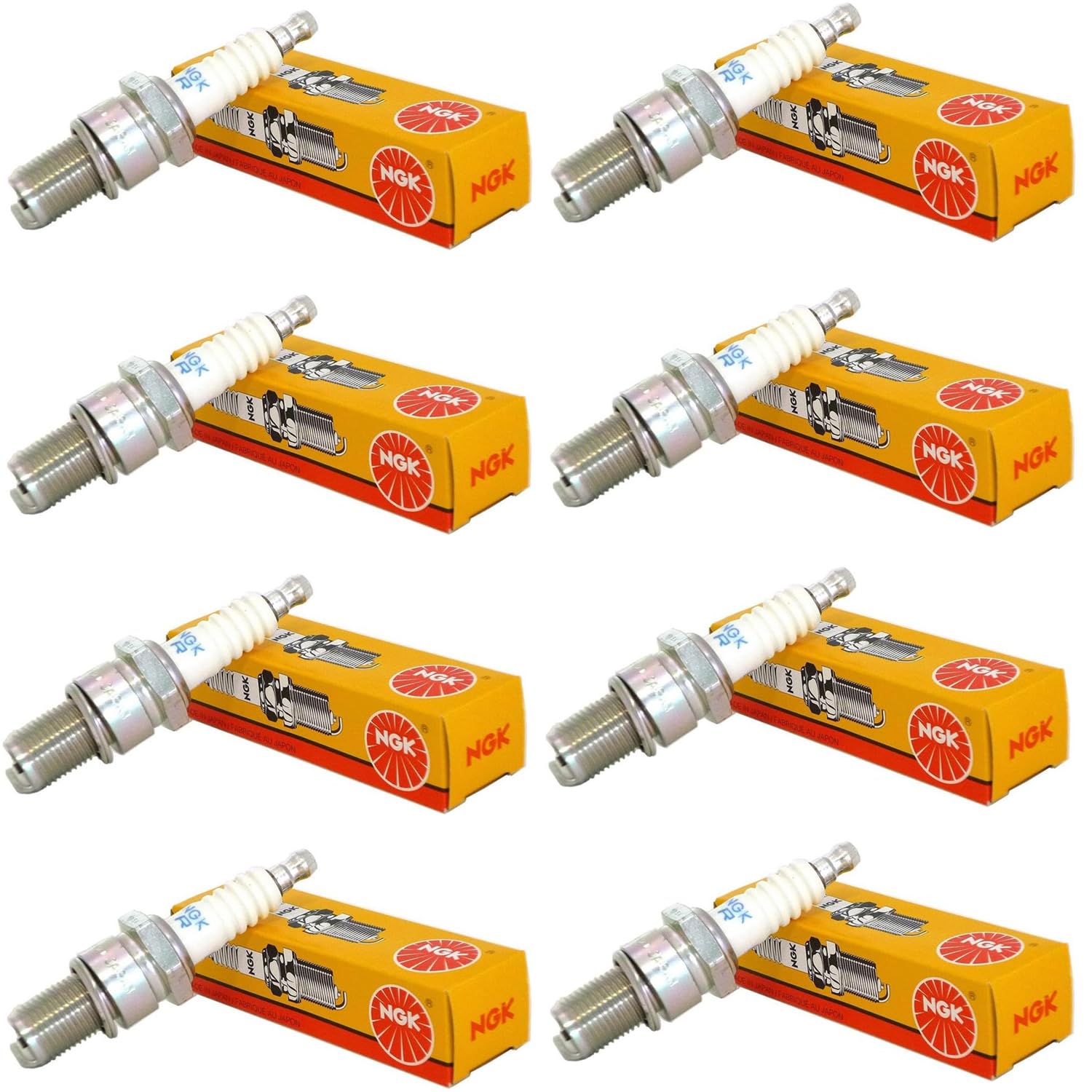 Ngk Spark Plug Bkr5E (7938) Pack Of 8