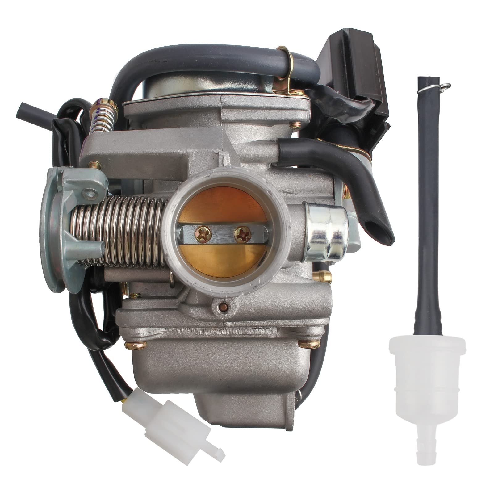 Autokay Gy6 150 Cc Carburetor Carb Scooter Go Kart Howhit Go Cart 26Mm 4 Stroke 150Cc Carb