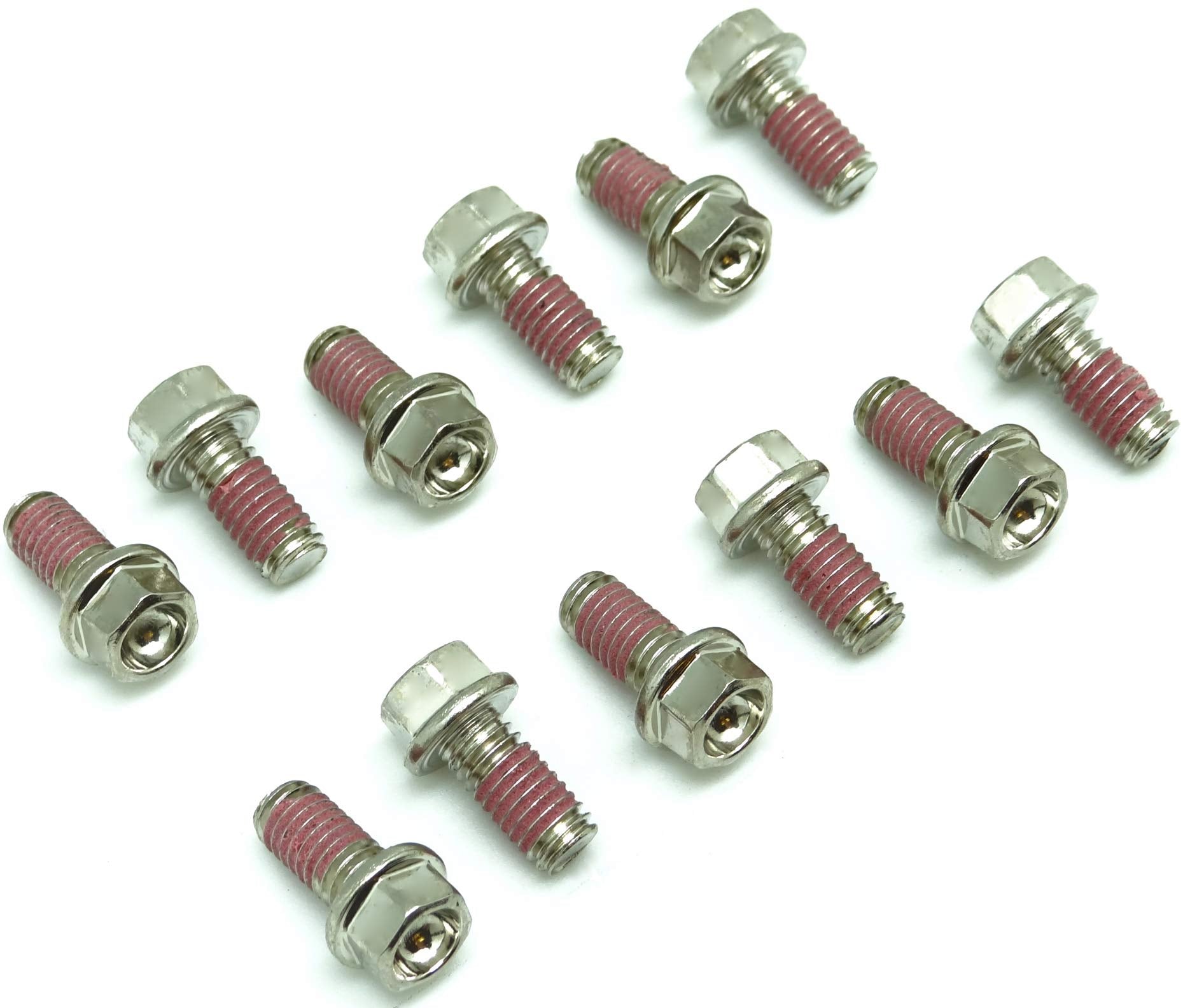 Specbolt Nickel Wurks Mc Brake Rotor Bolt Kit Fits: Ktm Sx Sxf Exc Xc Xc-W Exc-F Sx-X Match For # 59009062013 Gasgas Husqvarna Beta