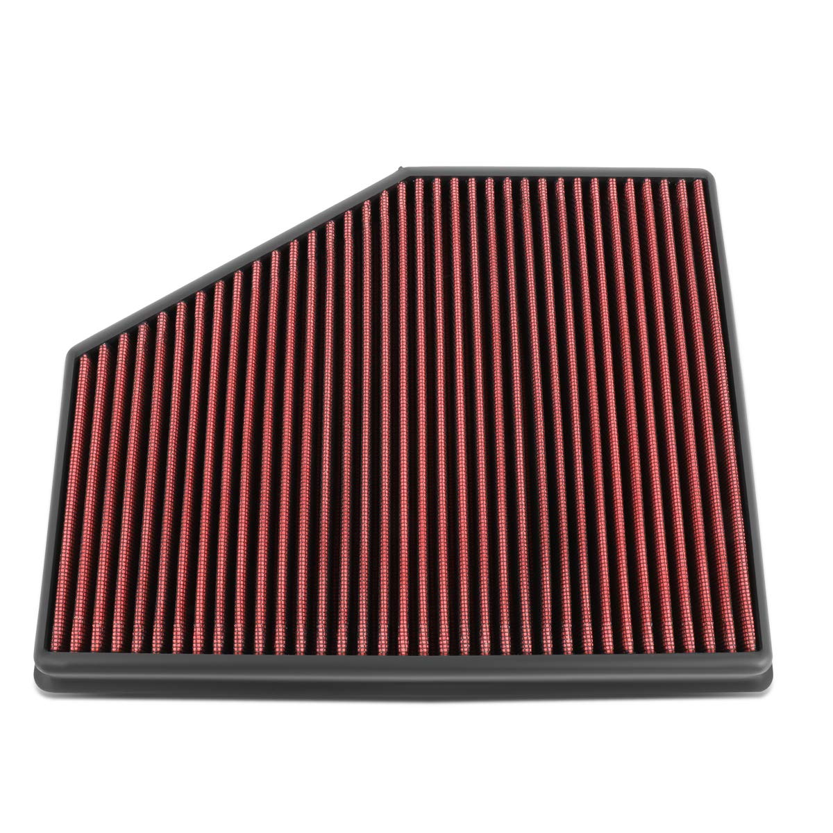 Dna Motoring Afpn-204-Rd Clean Air Washable Drop In Panel Air Filter [Compatible With 18-19 Bmw 530E / 17-19 530I / 17-19 540I / 18-19 640I / 17-19 740E / 16-20 740I / 18-20 X3 / 19-20 X4 / 19 X5]