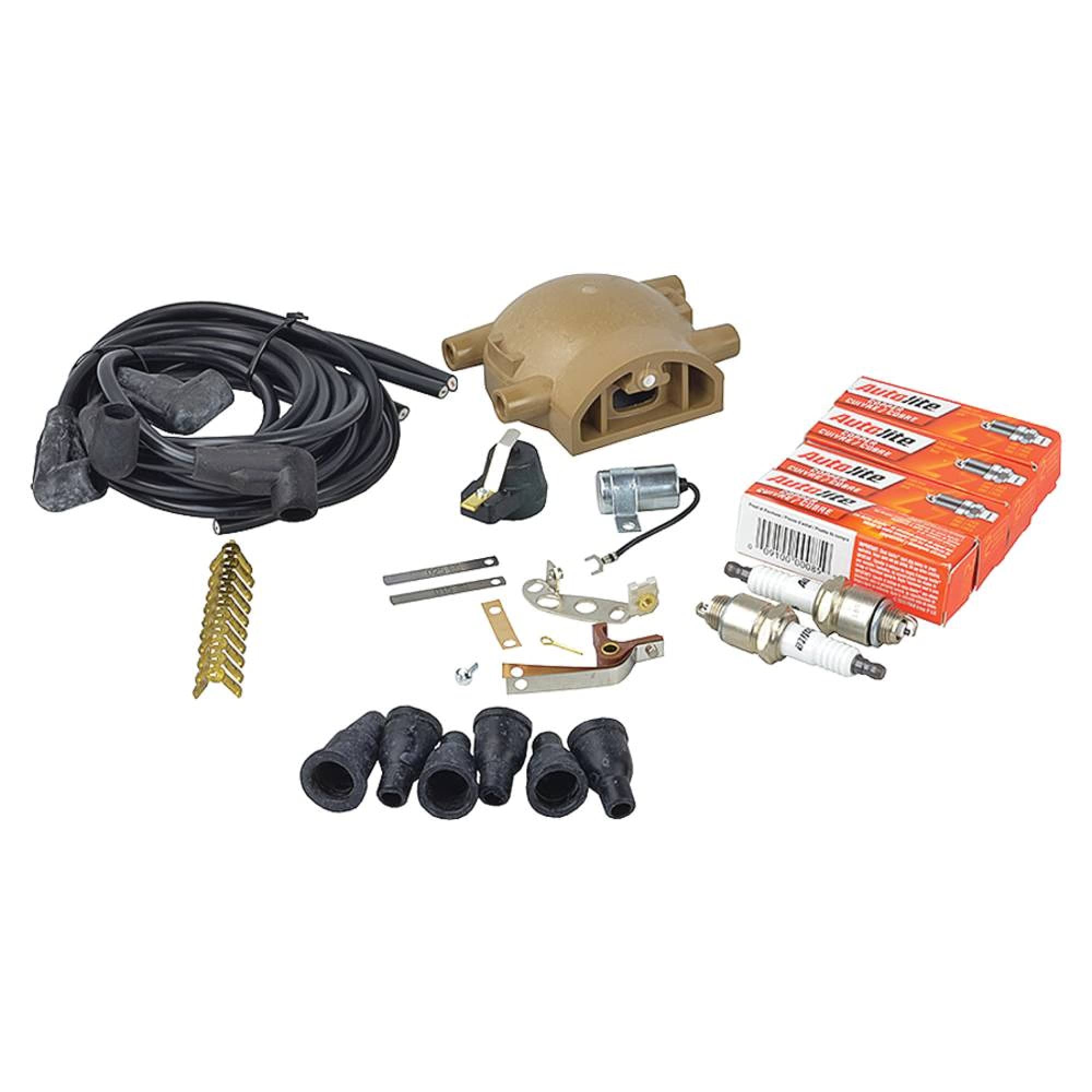 New Complete Tractor 1100-5109 Tune Up Kit Compatible With/Replacement For Ford/New Holland 2N, 8N, 9N 4 Cylinder W/Front Mount 309786