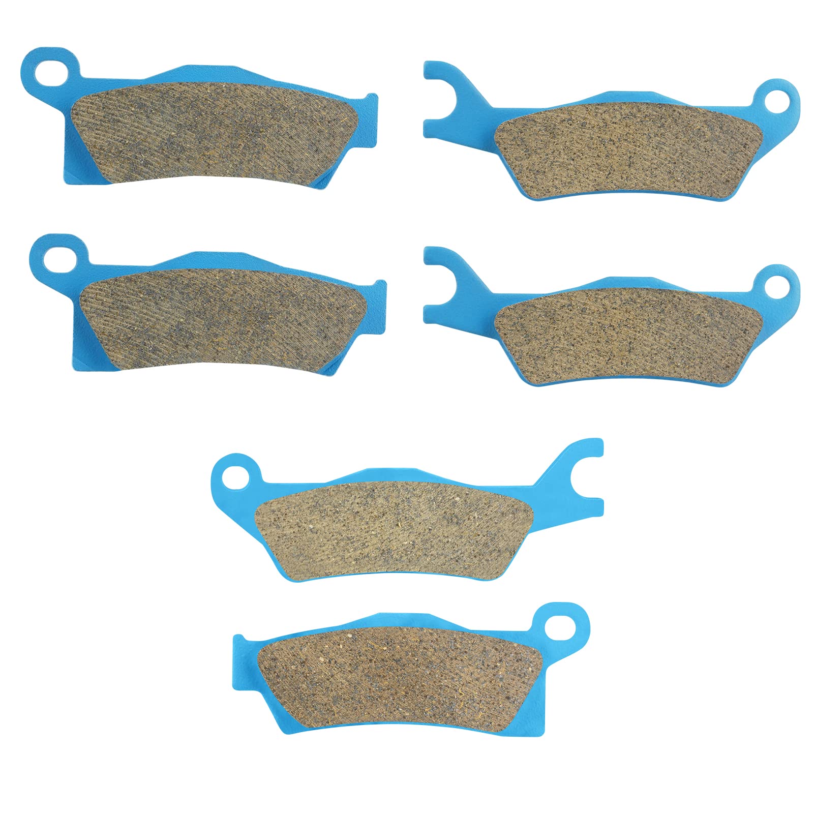 Front & Rear Ceramic Brake Pads Kit Compatible With 2020-2023 Can-Am Outlander Efi Xt Xt-P Xmr Dps Max Xt/Xt-P/Xmr/Dps 450/570/650/800R/850/1000