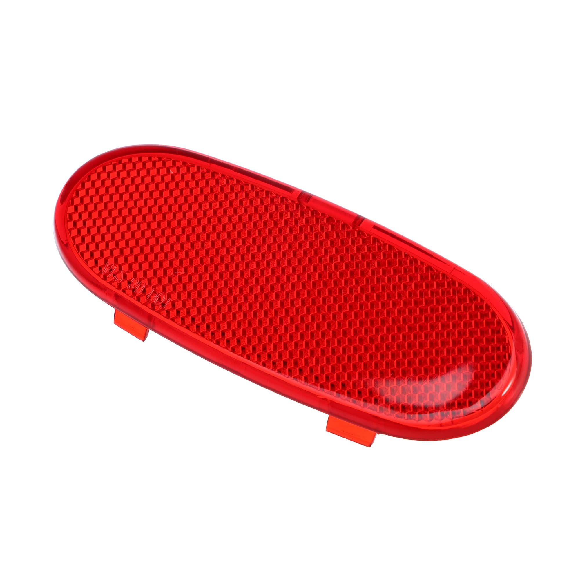 X Autohaux Front Door Panel Reflector Light Cover For Dodge For Ram 1500 2002-2008 5179299Aa Red