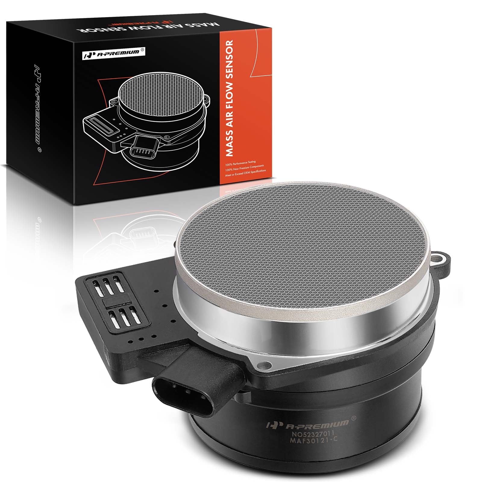 A-Premium Mass Air Flow Sensor Meter Maf 25318411-6,8Cyl, 4.0 4.2 4.3 4.6 4.8 5.3 5.7 6.0 6.2 6.6 8.1L - Compatible With Chevy, Gmc, Cadillac & More - 99-18 - Silverado, Sierra, Tahoe, Yukon & More