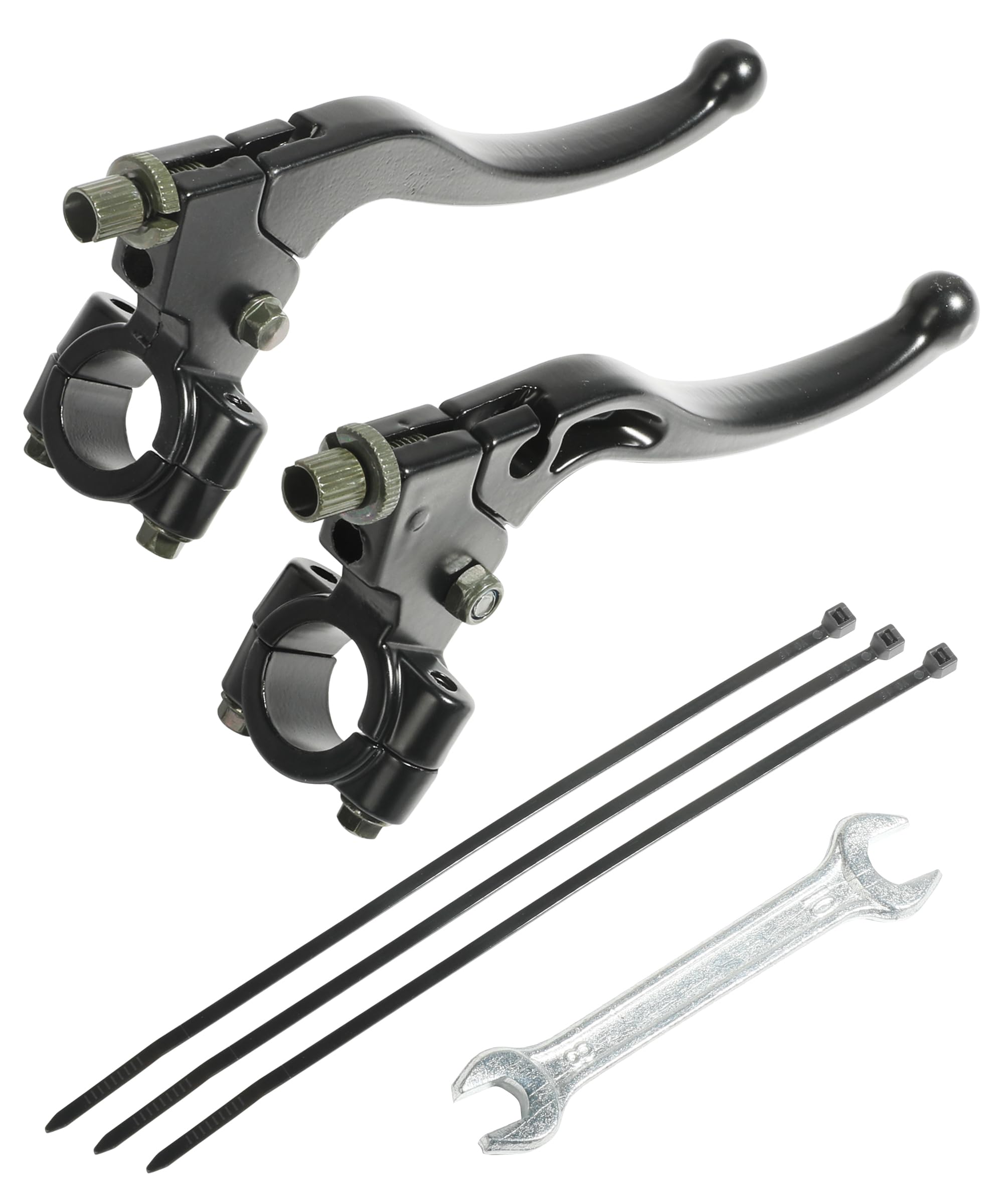 Esewalas Clutch Lever,Bike Brake Levers,Car Accessories 7/8' 22Mm Left And Right Universal Clutch Brake Handle Levers Perch,Compatible With Crf50 Xr50 Dirt Bike Motor Motocross Motorcycle