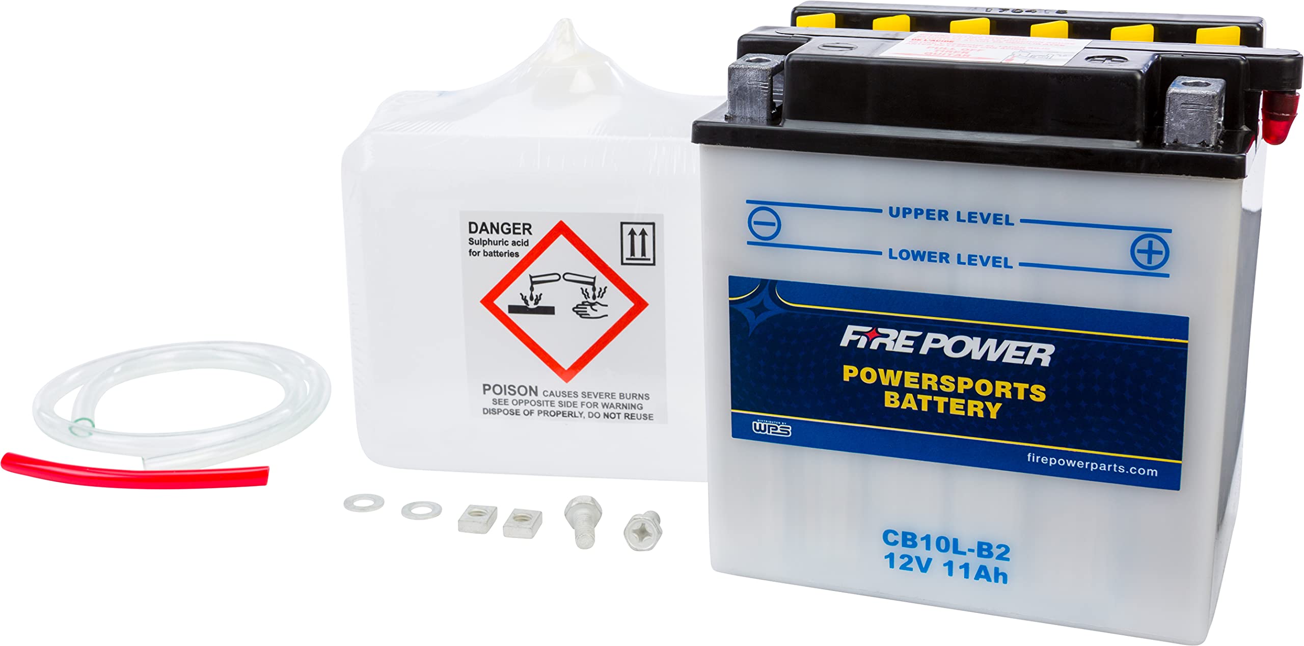 Fire Power Cb10L-B2 Conventional 12V Heavy Duty Battery With Electrolyte Pack
