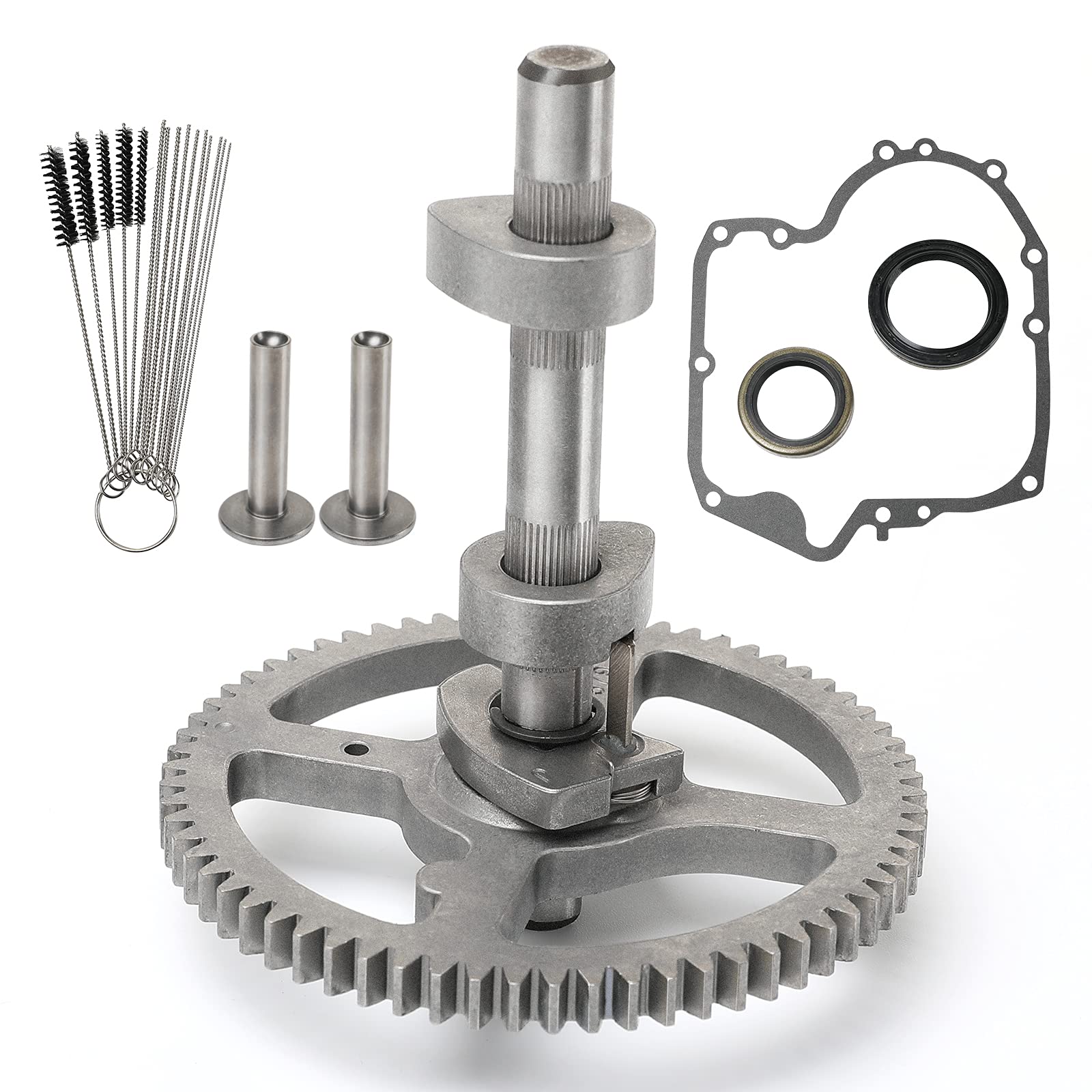 Camshaft 84005207 Compatible With Bs 793880 793583 792681 791942 795102 Camshaft Kit, Cam Replacement Kit With 795387 Oil Seal Ring And 697110 Crankcase Gasket