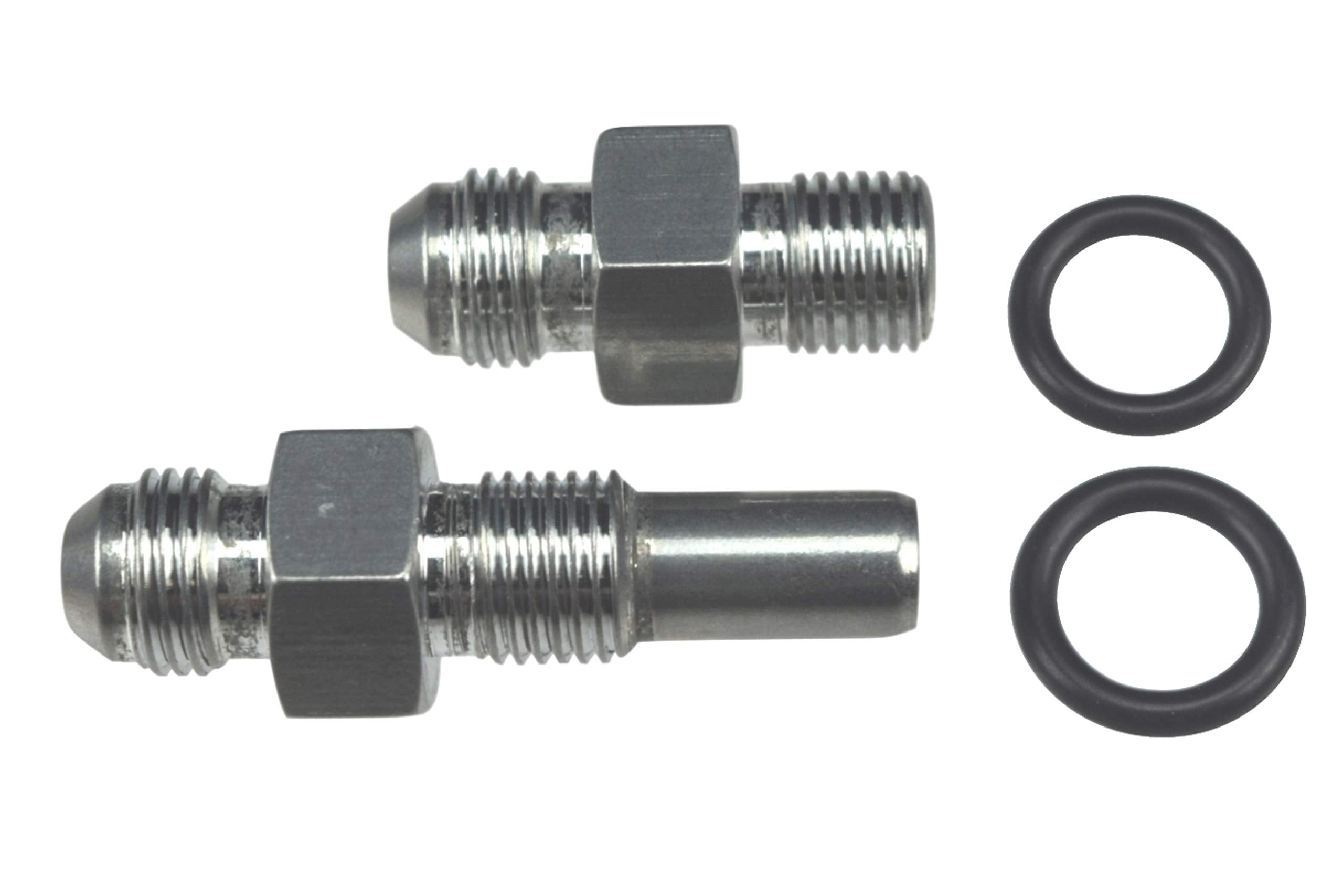 Ict Billet 4L80E Transmission Adapter Fitting Front And Rear Port -6An Flare 6 An 4L80E Ls1 Lm7 Lr4 Lq4 Ls6 L59 Lq9 Lm4 L33 Ls2 Lh6 L92 L76 Ls3 551124