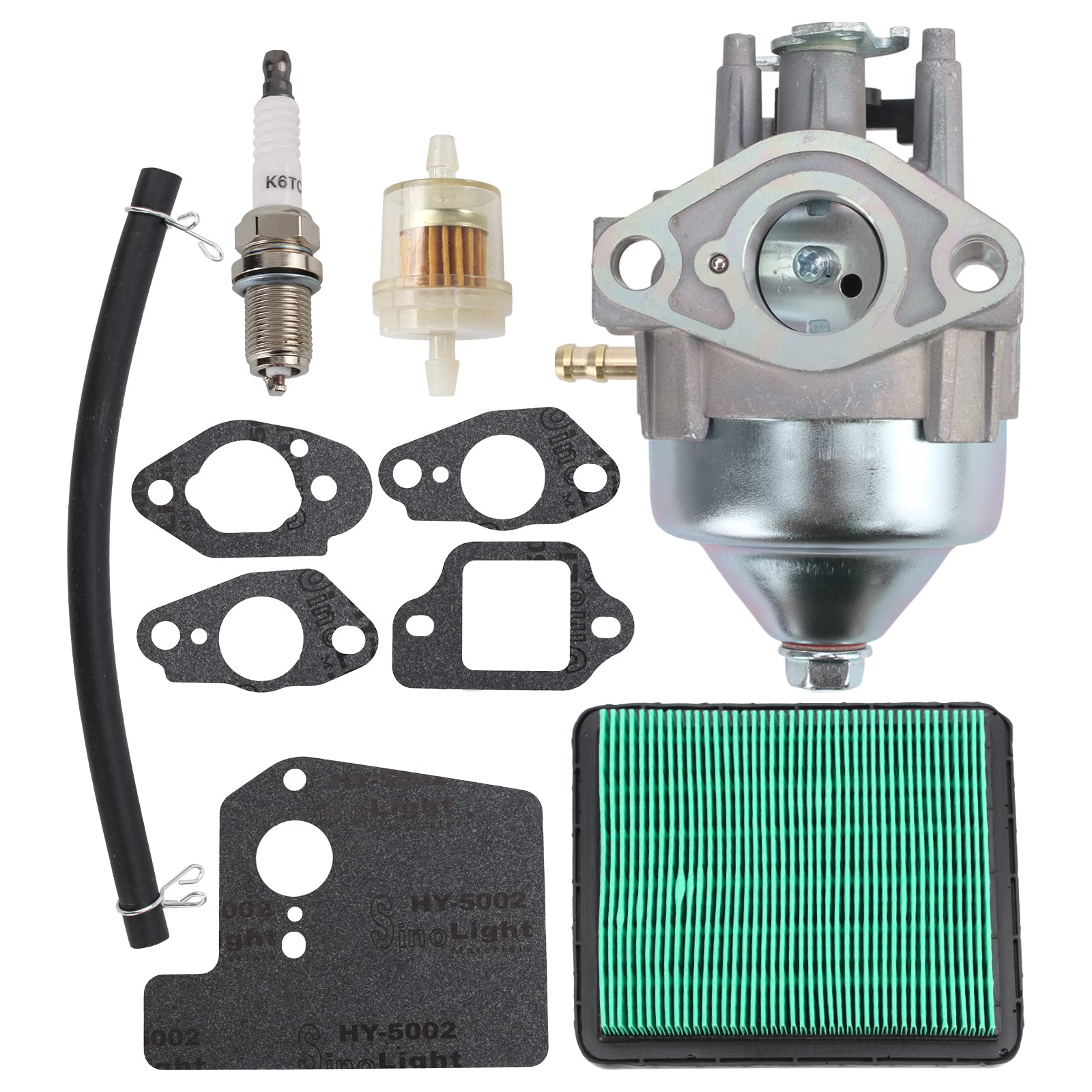 Carbbia 16100-Z8B-911 Carburetor (Bb76B A) Compatible With Honda Specifc Gcv160 Gcv160La0 Gcv160La1 Engine Models Push Pull Choke Carburetor With Gaskets