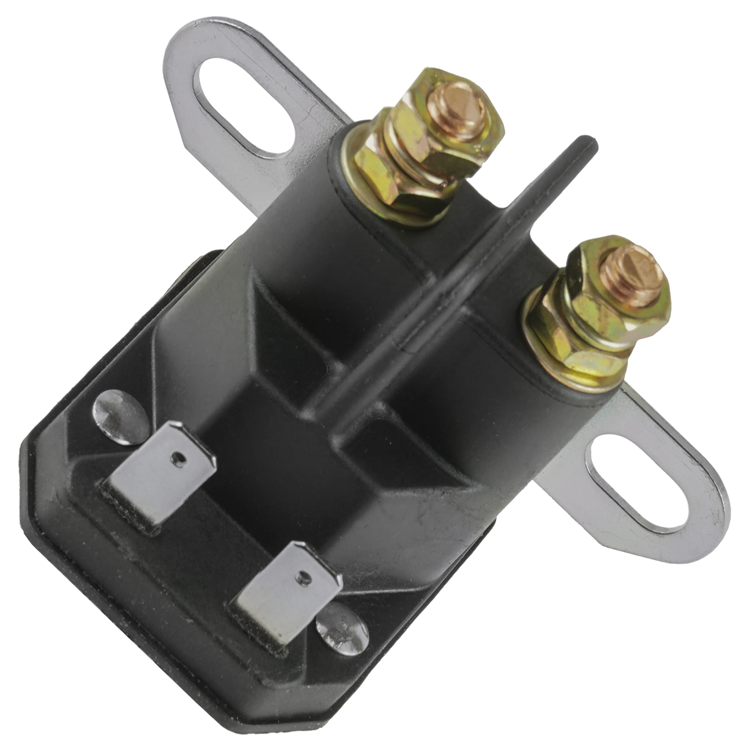 Caltric Starter Relay Solenoid Compatible With John Deere D100 E100 L100 La105 Lt150 Ltr166 X105 Z225 / Gy22476 Auc15346 Am138068 Auc10907 Gy00185 Am121568 Am125072 Am133094 Am130365 Am132990 Am138497