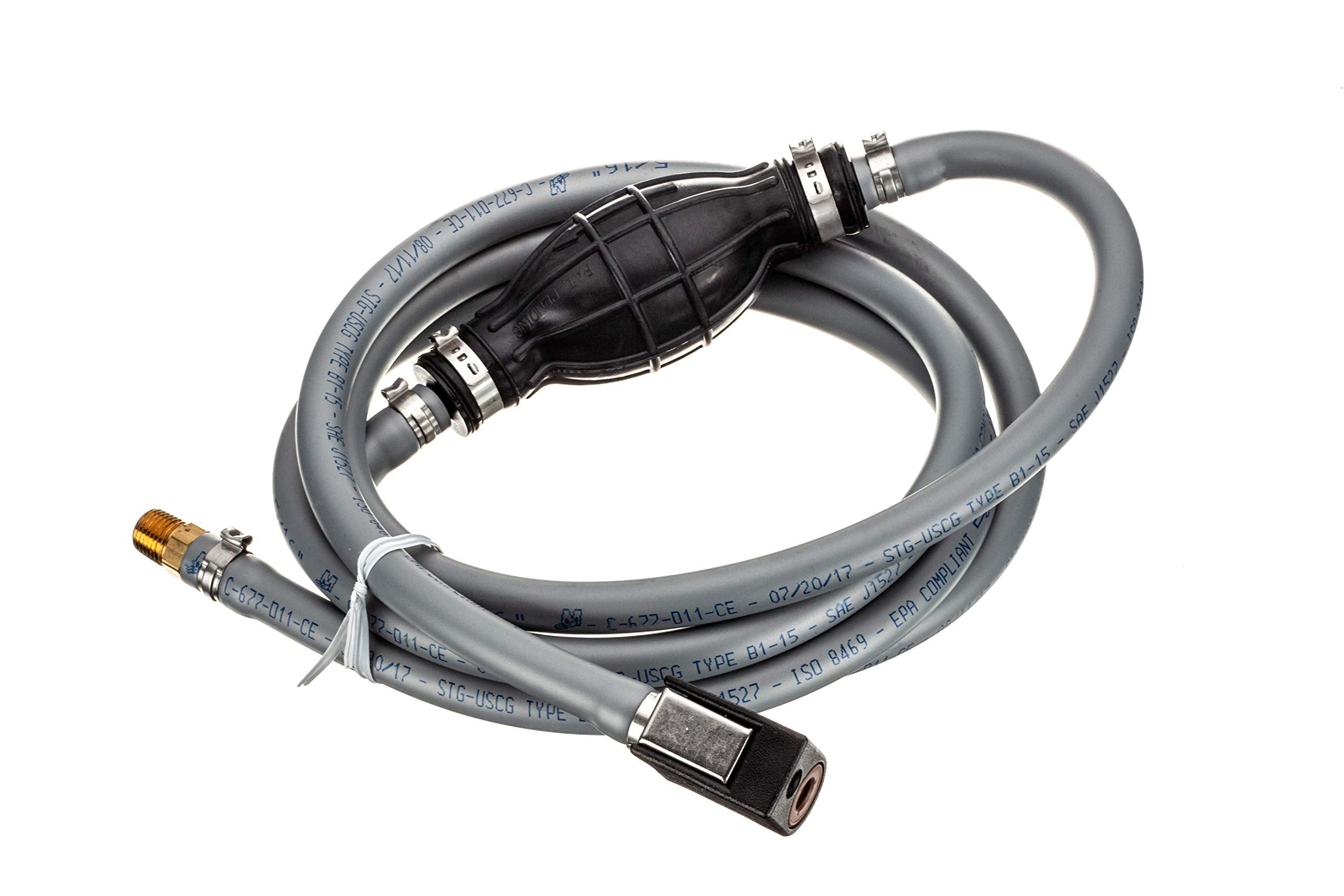 Quicksilver 8M0061883 Fuel Line Assembly - 8 Ft. Long With Primer Bulb