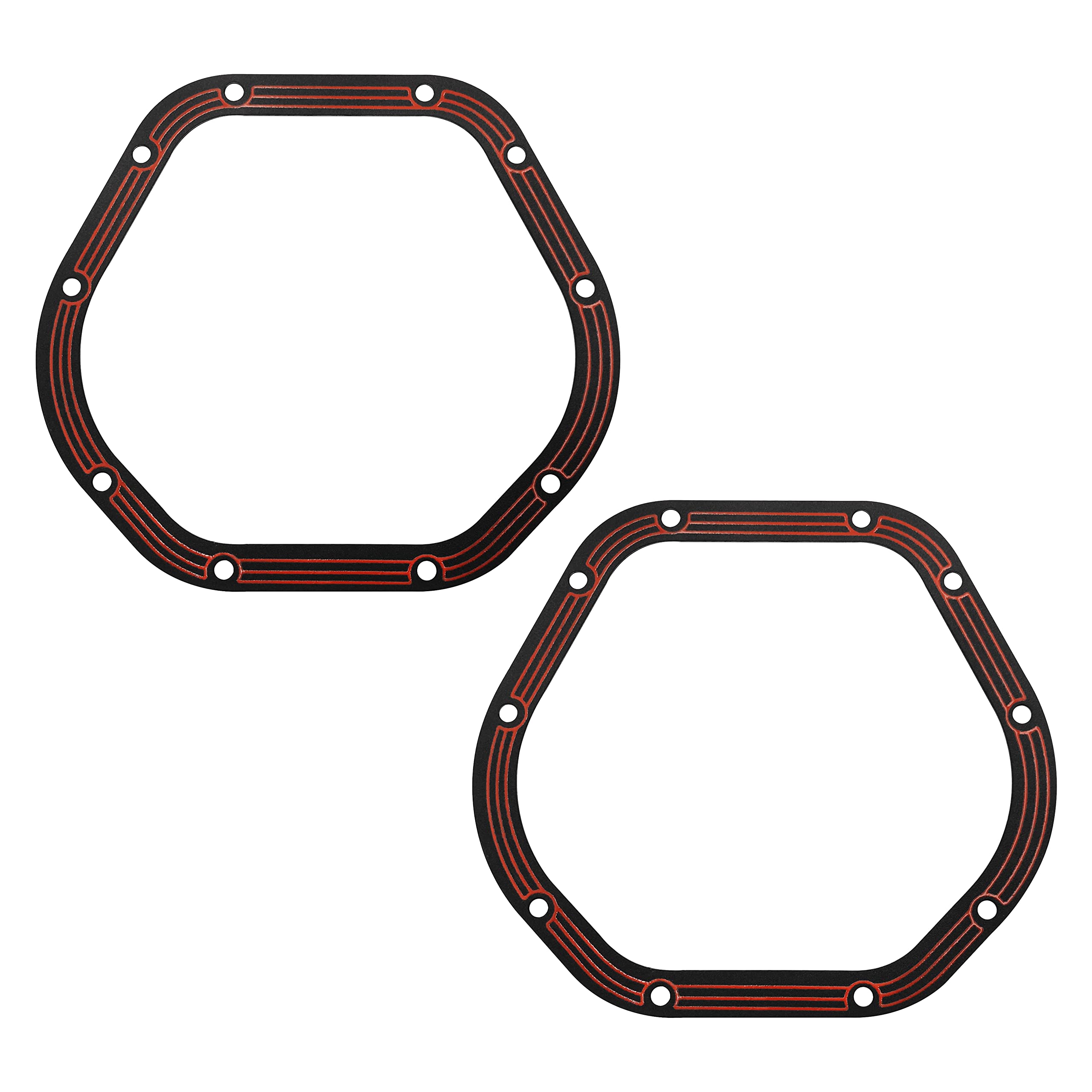Llr-D044 Differential Cover Gasket Replacement For Dana 44 Axles Drivetrain Sealing - 2Pcs