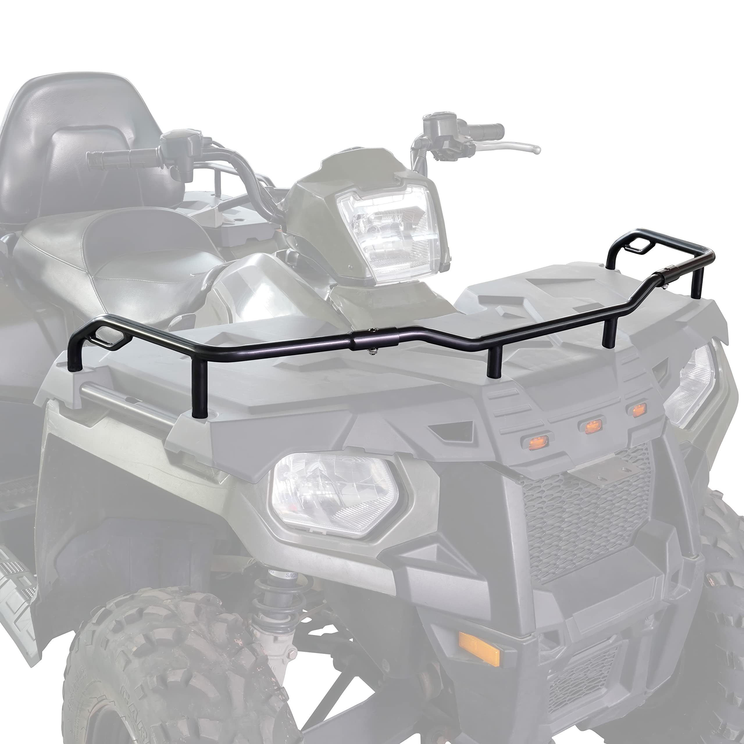 Ldetxy Front Rack Extender For Sportsman 450 570 2014-2023, Off Road Front Tough Steel Rack Extender Storage For Polaris Sportsman Touring 570 Eps / 450 H.O. 2014-2023 Accessories (Replace #2879716)