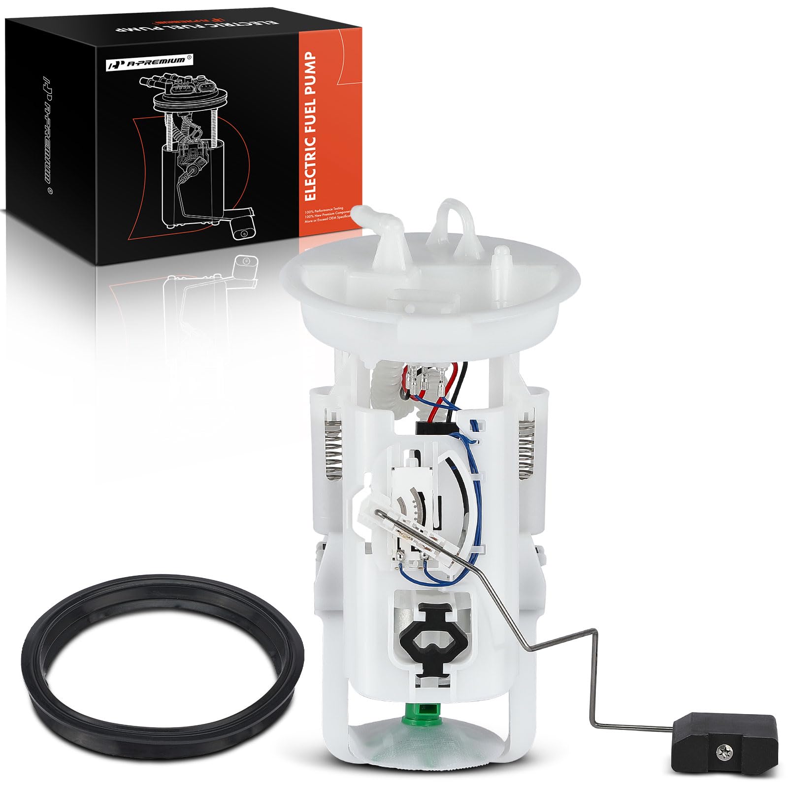 A-Premium Electric Fuel Pump Module Assembly Compatible With Bmw E46 Series 323I 323Ci 325I 325Ci 328I 328Ci 325I 325Xi 330I 330Ci 330Xi, 1999-2005, 2.5L 2.8L 3.0L, Fit 4 Pins