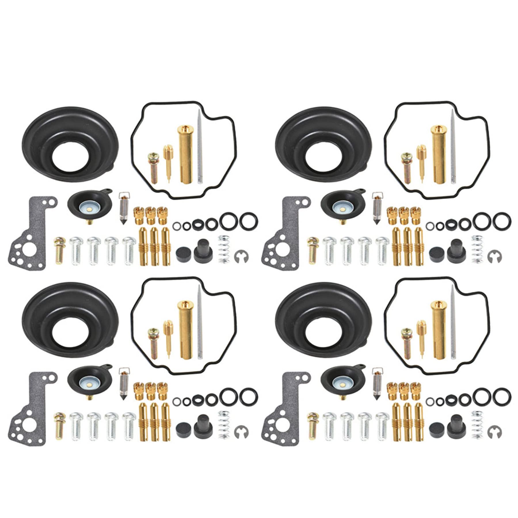 4 Carburetor Carb Repair Kits Replacement For Yamaha Vmax V-Max 1200 Vmx1200