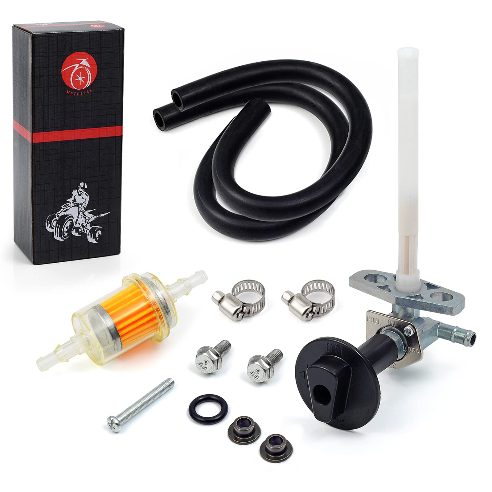 Fuel Valve Petcock And Knob For Honda 250X Trx250X 2009-2020 Sportrax 250Ex Trx250Ex 2001-2008 Tank Switch