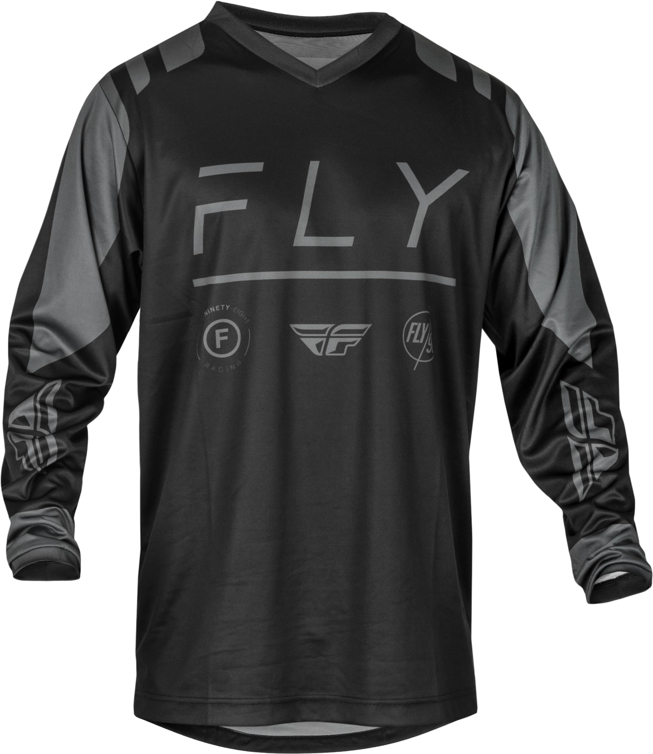 Fly Racing F-16 Men'S Jerey (Black/Charcoal, Large)
