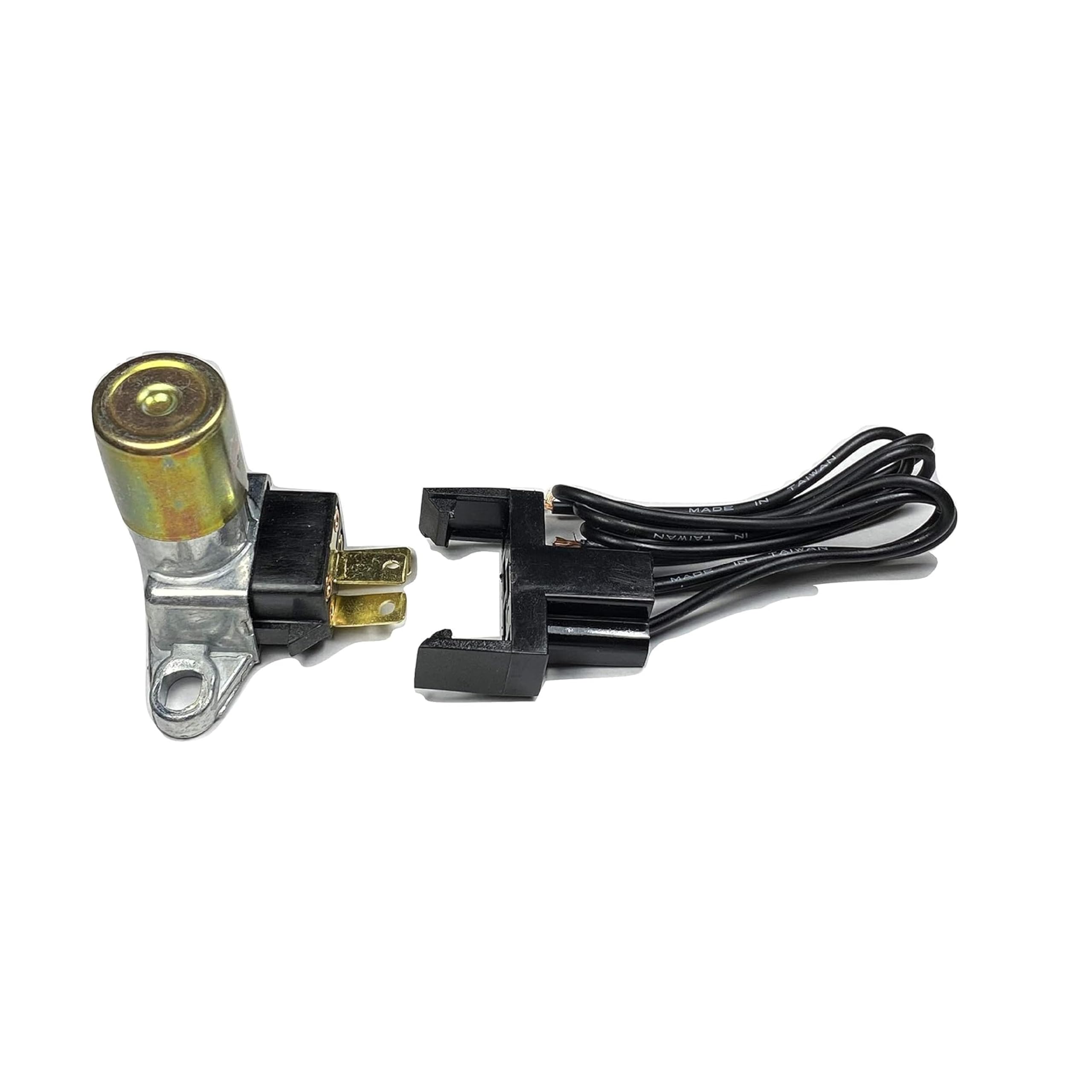 Retro-Motive Headlight Floor Dimmer - On-Off Operation - High Lo Beam Switch - Plug In Connector Through Hole Terminal - Easy To Use Car Headlight Light Switch With Harness Pigtail