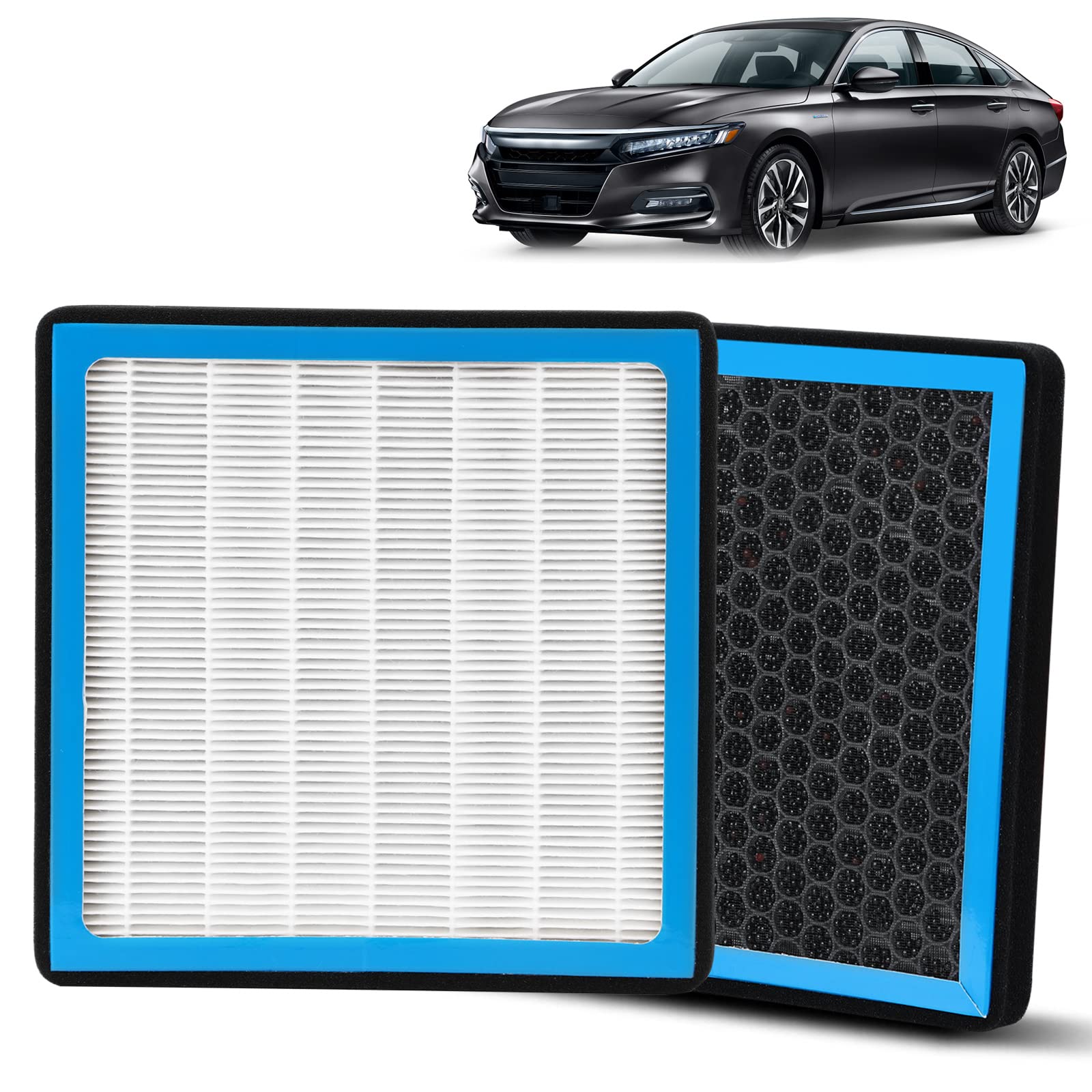 Cf10134 Ac Cabin Air Filter Compatible With Honda Civic Accord Crosstour Odyssey Passport Pilot Ridgeline Acura Csx Ilx Selected Vehicles Car Cabon Air Filters Replacement New Version