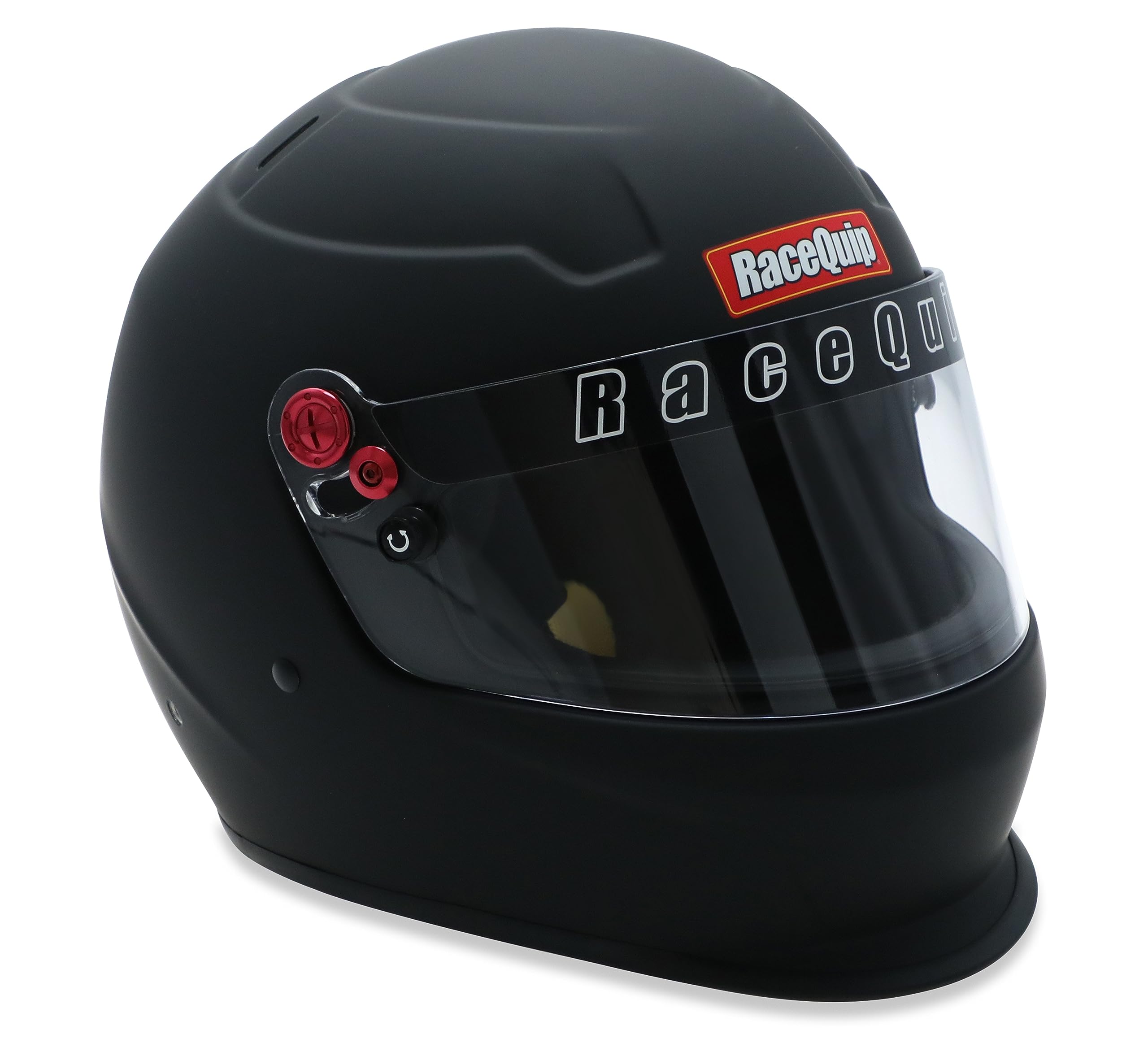 Racequip Full Face Helmet Pro20 Series Snell Sa2020 Rated Flat Black Medium 276993