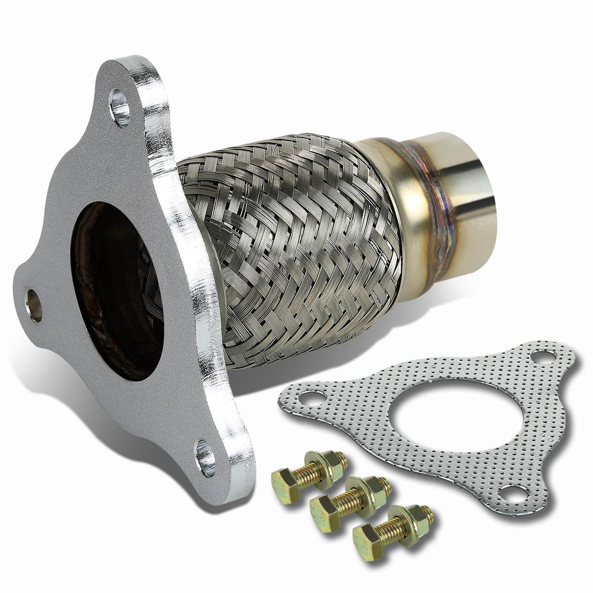 Dna Motoring Fxp-Ccob05 Flex Pipe Connector [For 99-10 Chevy Cavalier/Cobalt/Hhr/Saturn L100/Vue/Lon]